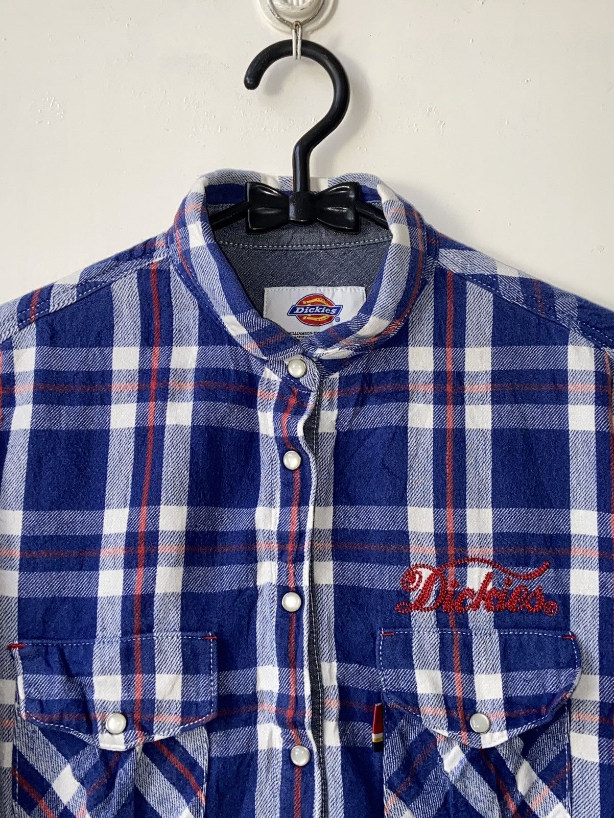 Dickies WILLIAMSON DICKIES Blue Long Shirt Size US XS / EU 42 / 0 - 4 Thumbnail