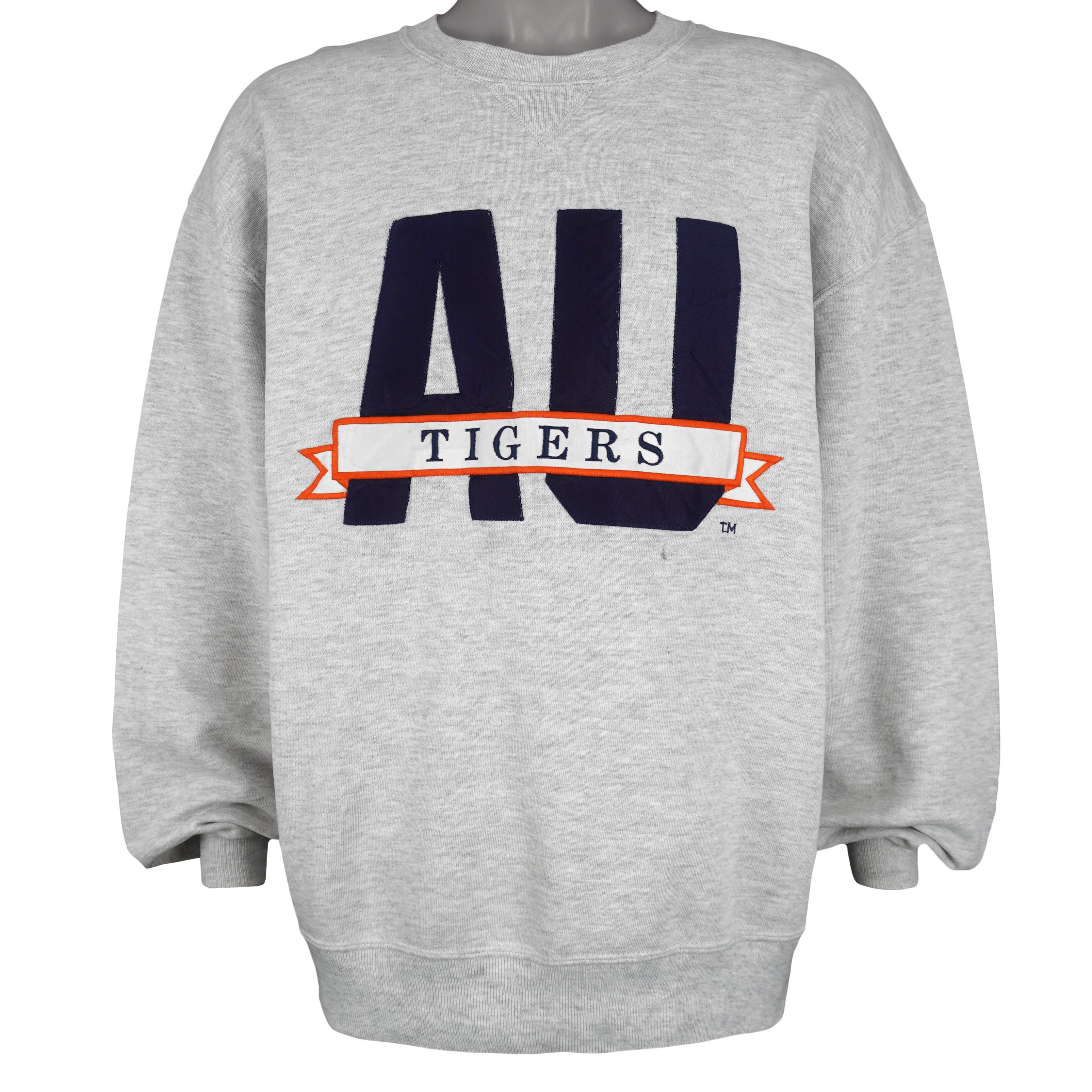 Russell Athletic NCAA - Auburn Tigers Embroidered Sweatshirt 1990s Size US XL / EU 56 / 4 - 1 Thumbnail
