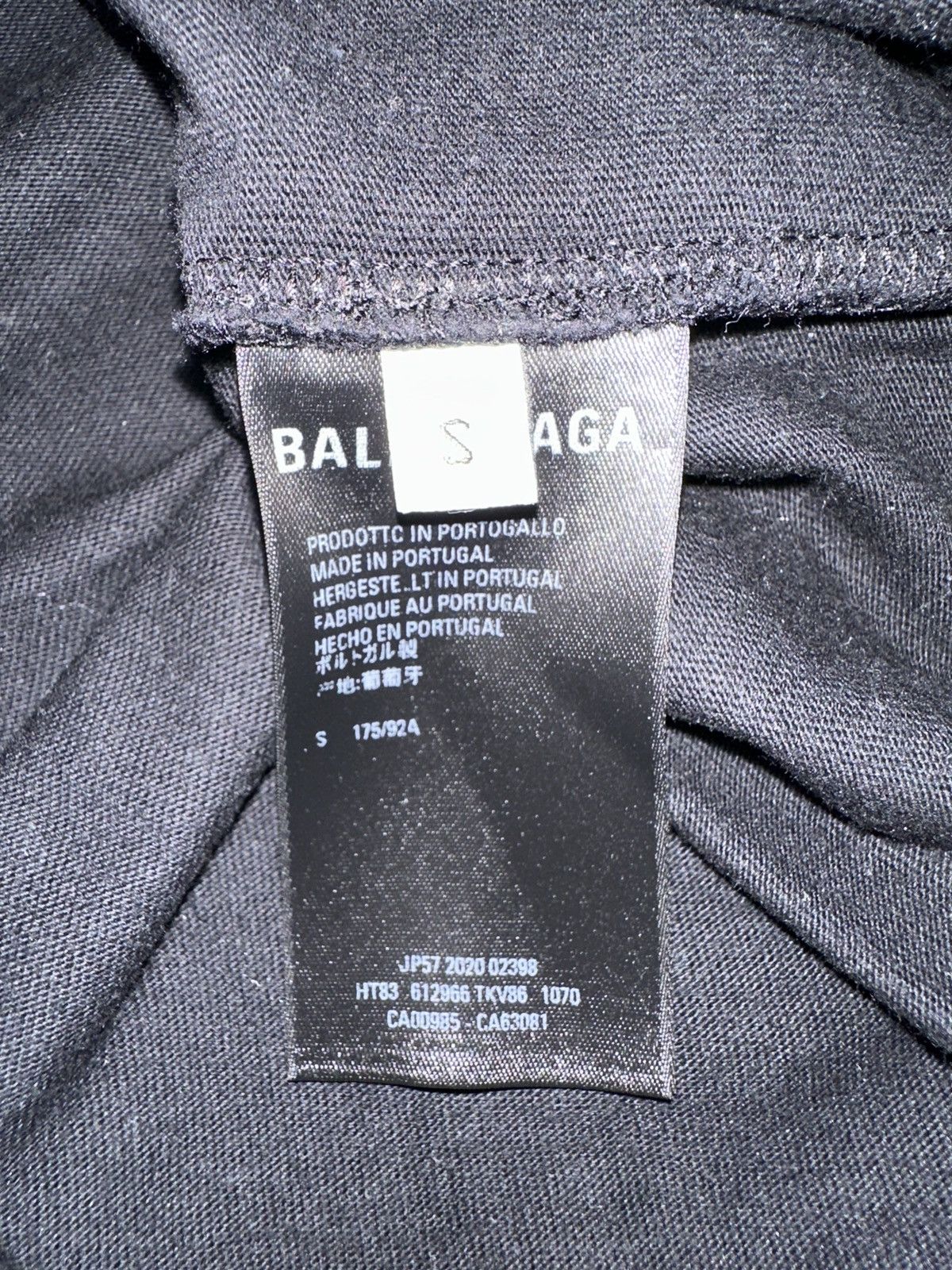 Balenciaga Balenciaga Corporate T Shirt Size US S / EU 44-46 / 1 - 5 Thumbnail