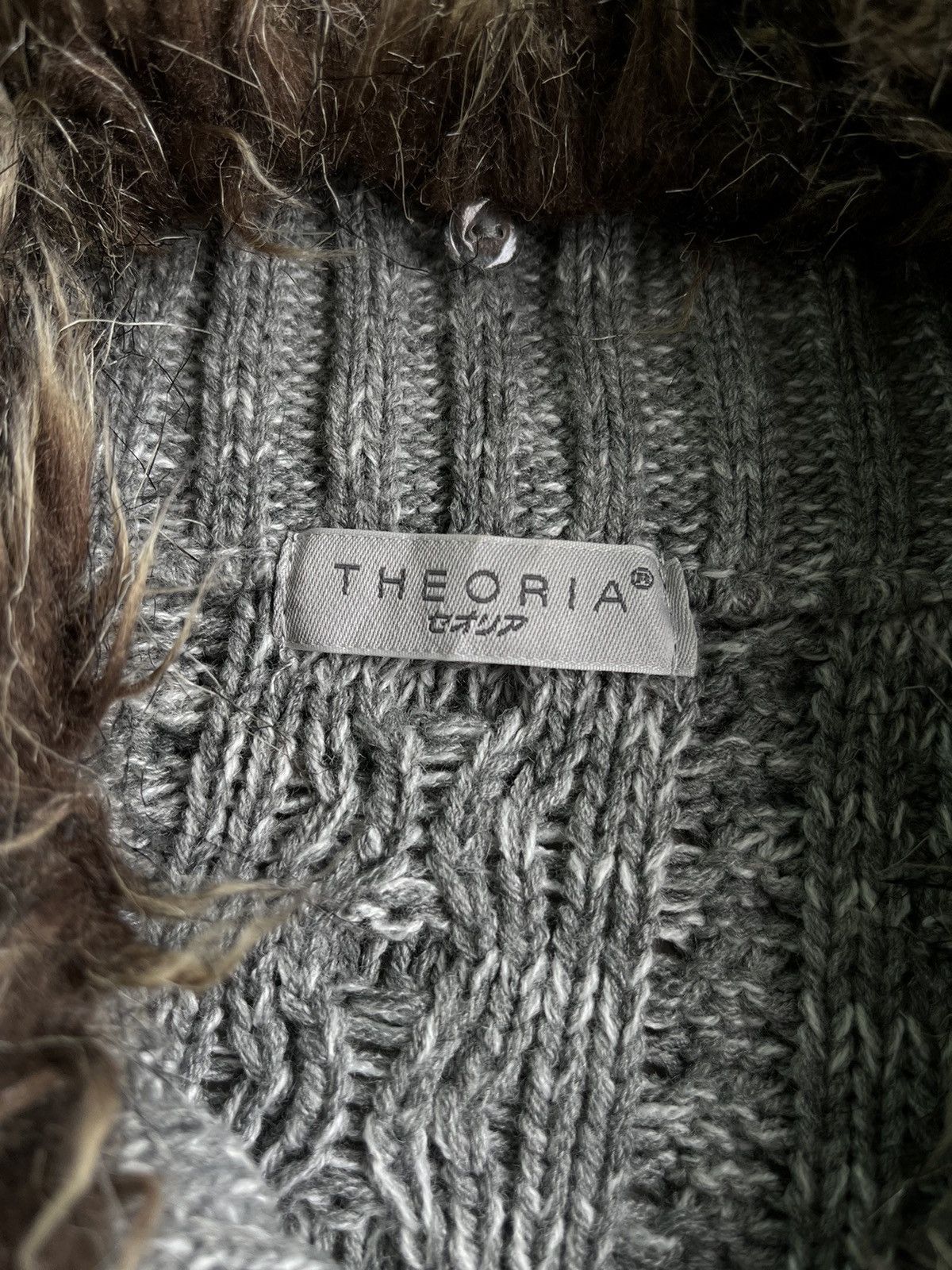 Japanese Brand Japanese Brand Theoria Fur Knit Unikkkk Size US M / EU 48-50 / 2 - 7 Thumbnail