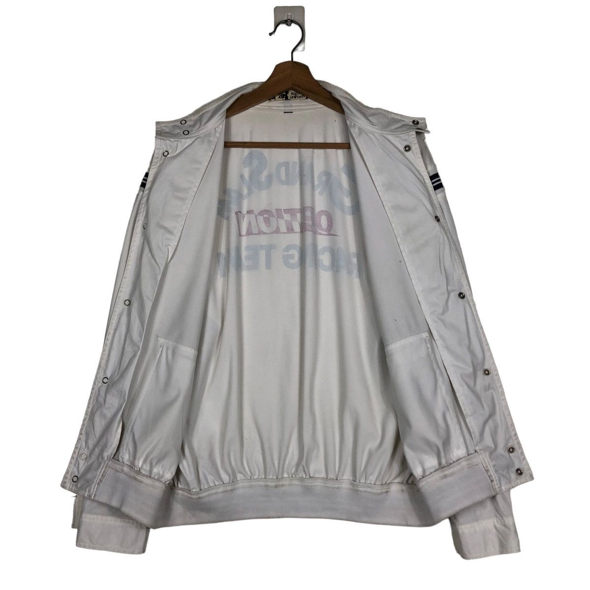 Japanese Brand 🔥VINTAGE KANSAI EYES GRAND SLAM OPTION RACING BOMBER JACKET Size US L / EU 52-54 / 3 - 15 Thumbnail