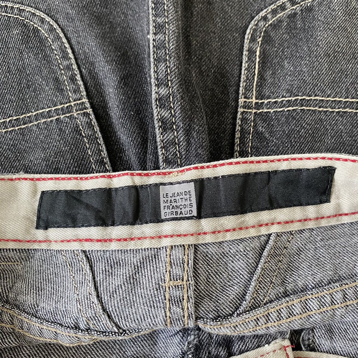 Marithe + Francois Girbaud 2000’s MFG Relaxed Fit Ash Grey Work Denim Jeans Size US 32 / EU 48 - 22 Thumbnail