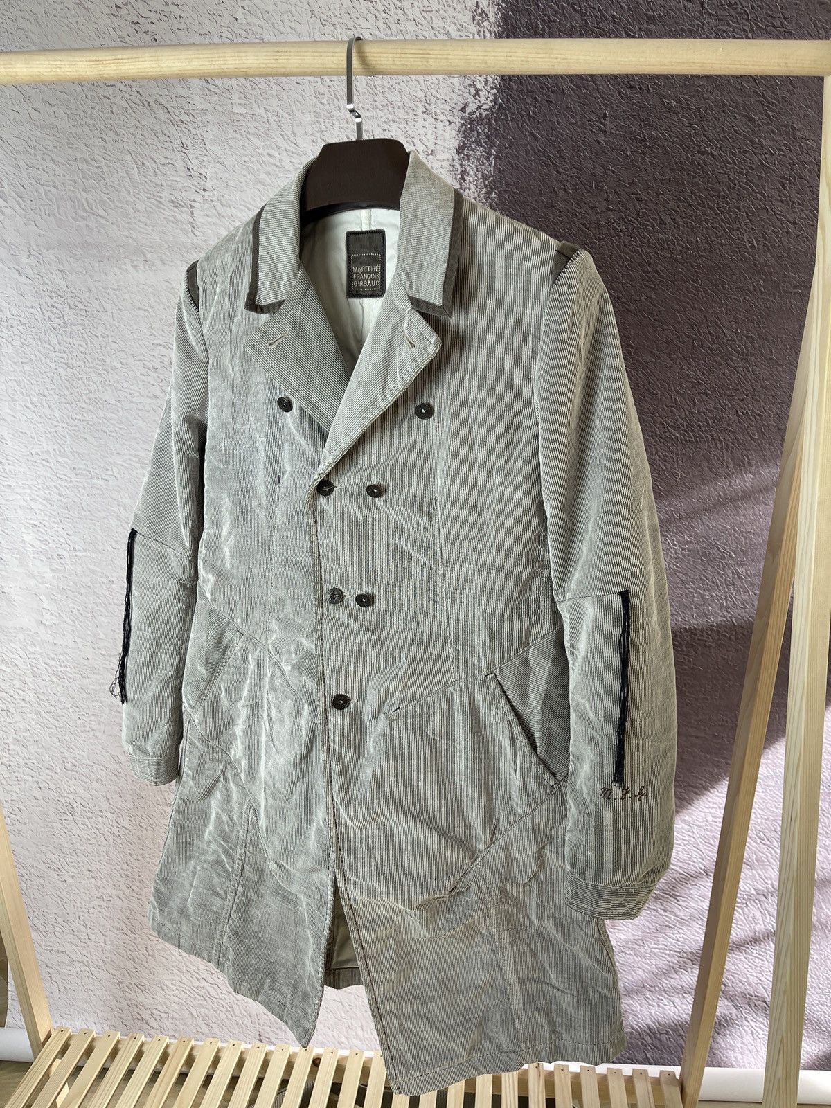 Marithe + Francois Girbaud Marithe Francois Girbaud double breasted coat corduroy style Size M / US 6-8 / IT 42-44 - 4 Thumbnail