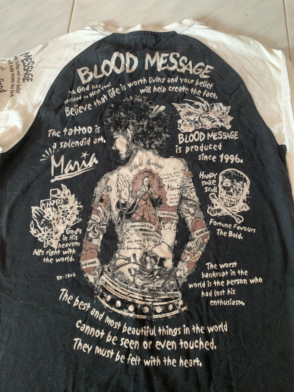 Designer × Japanese Brand blood massage the tattoo ted company Size US S / EU 44-46 / 1 - 6 Thumbnail