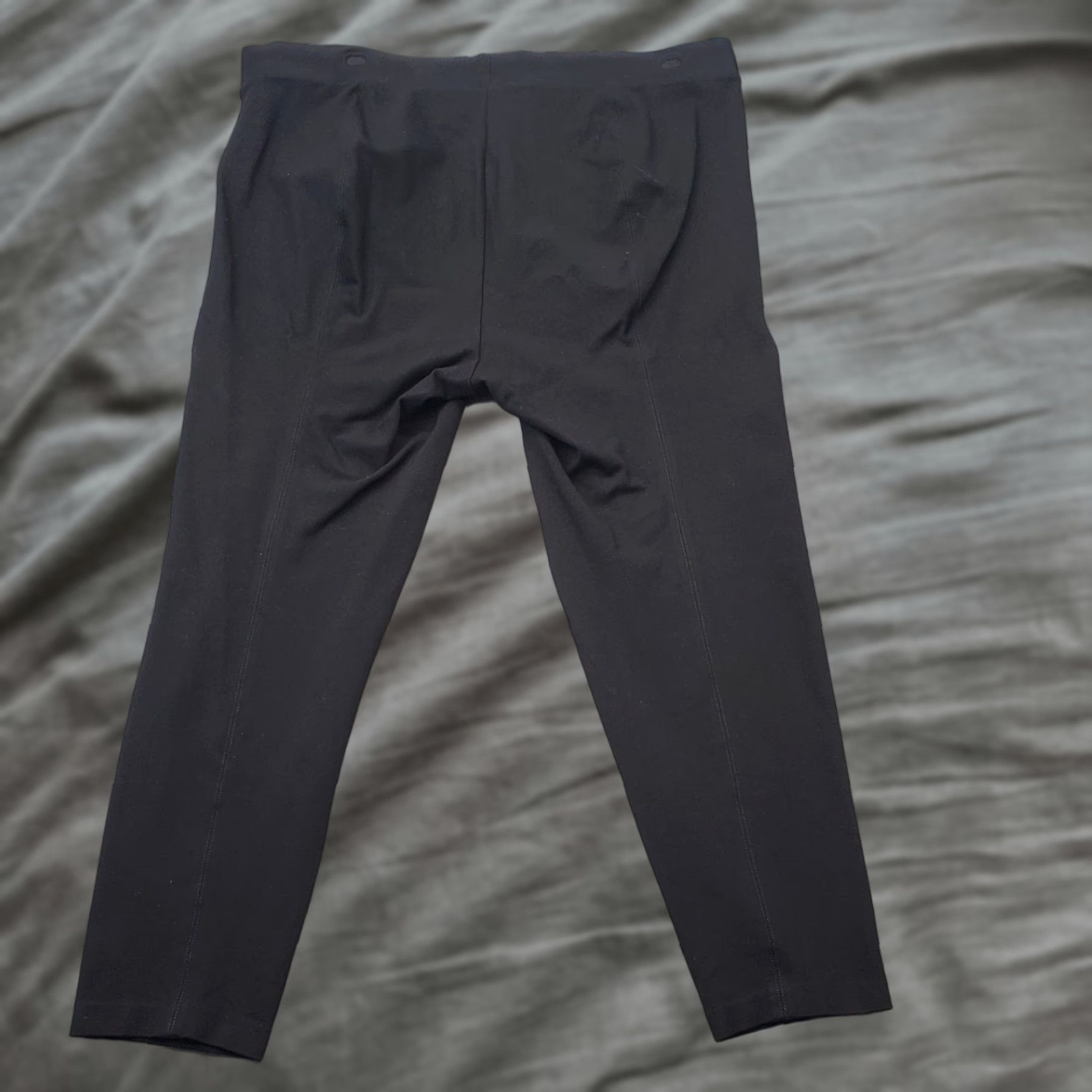 Vince Camuto Vince Camuto Leggings Womens 2X Black Classic Stretch Lightweight Elastic Waist 2X Womens Leggings Black Vince Camuto Size 40" / US 18 - 1 Thumbnail
