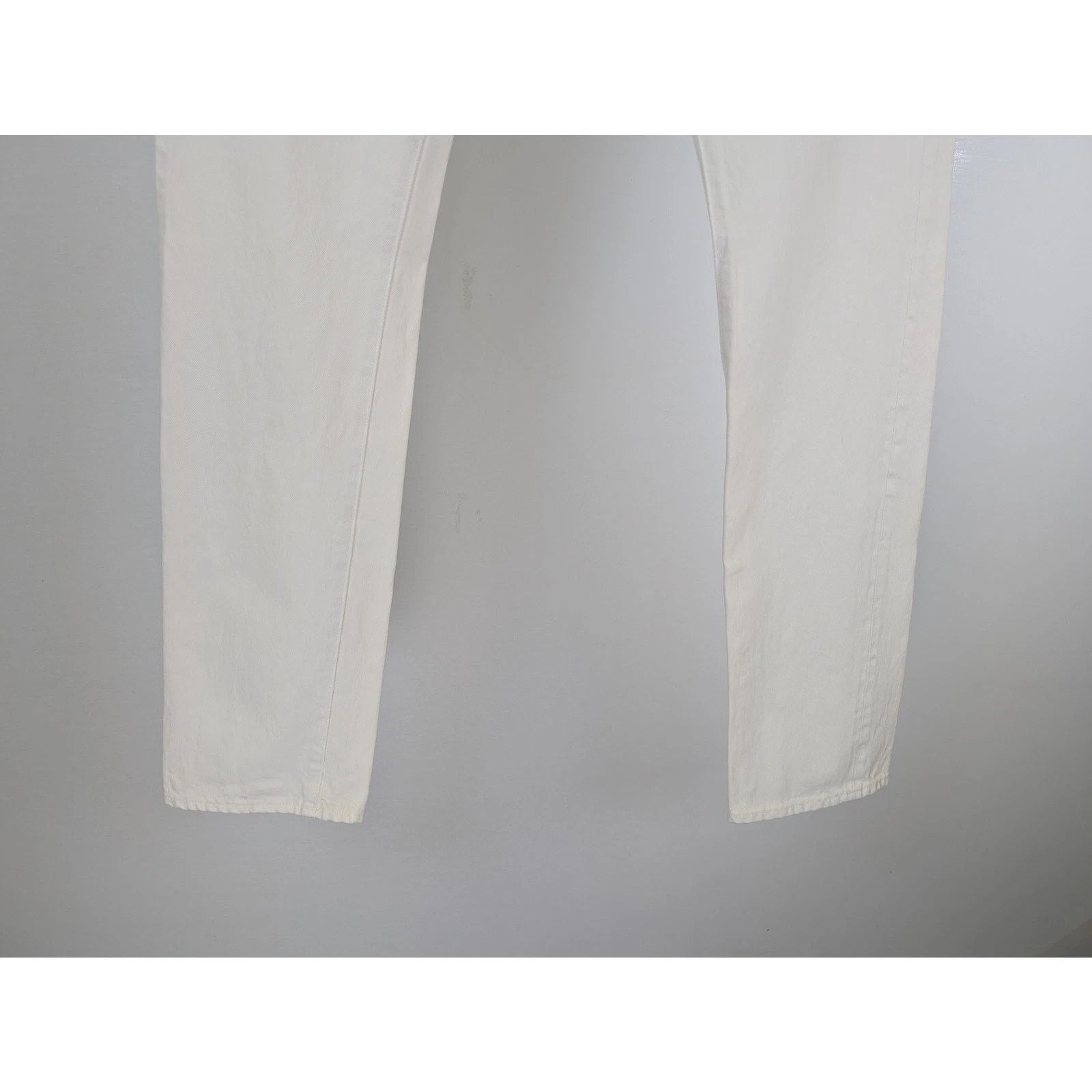Tom Ford o1rshd1 Straight Denim Jeans in White Size US 31 - 4 Thumbnail