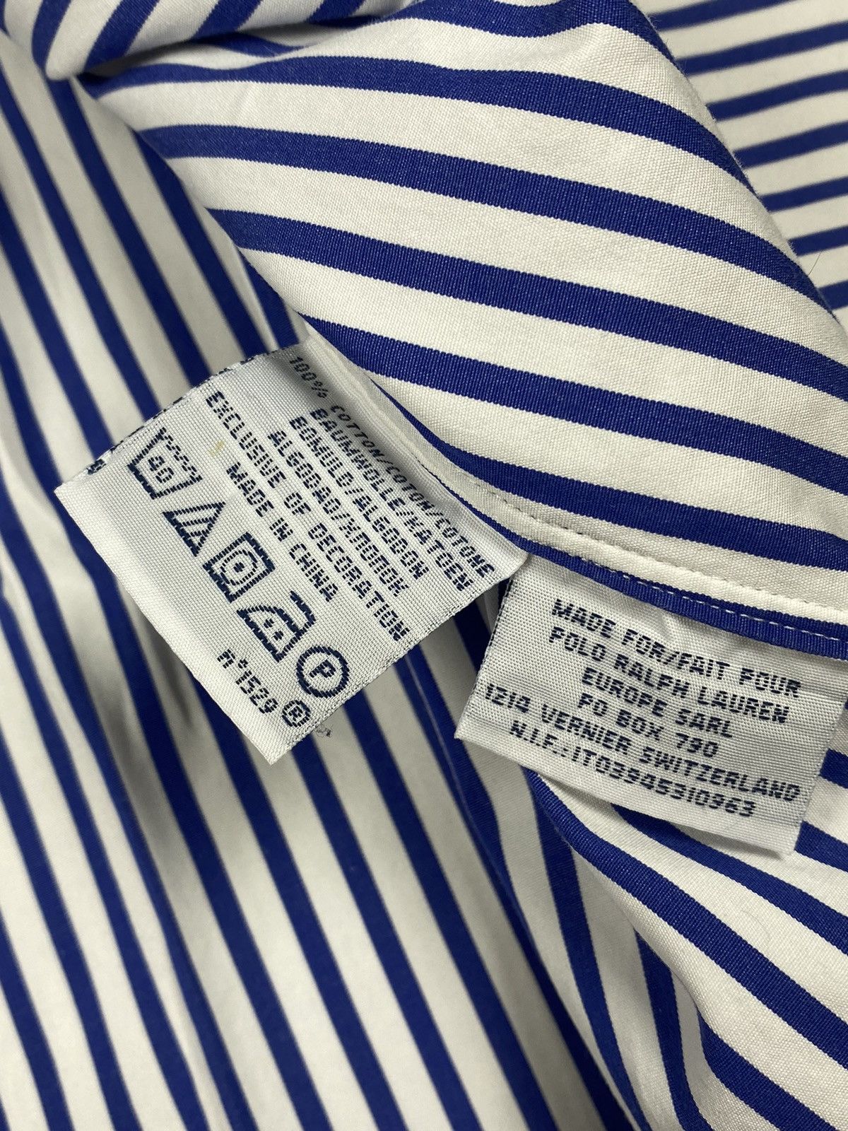 Polo Ralph Lauren × Ralph Lauren × Vintage Vintage Polo Ralph Lauren Designer Striped Button Up Shirt Size US M / EU 48-50 / 2 - 10 Thumbnail