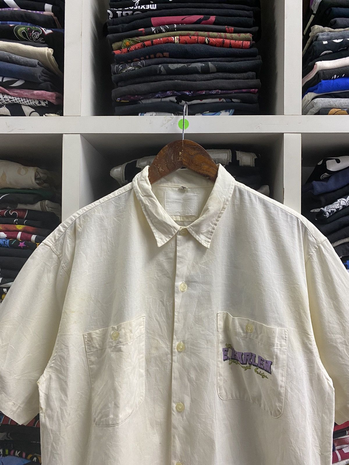 Japanese Brand × Vintage Vintage The E.Harlem Button Up Size US L / EU 52-54 / 3 - 6 Thumbnail