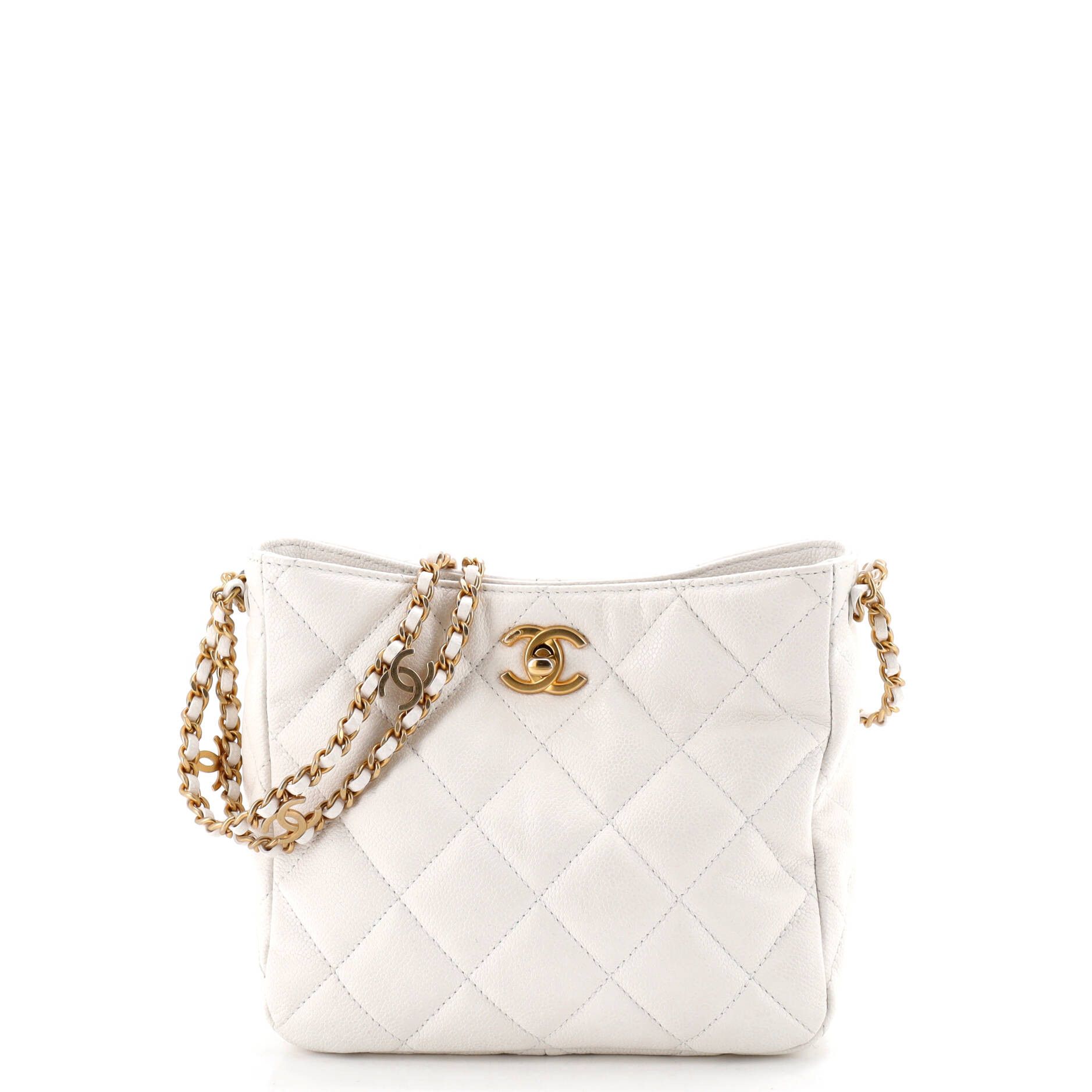 Chanel Pick Me Up Logo Chain Hobo Size ONE SIZE - 1 Thumbnail