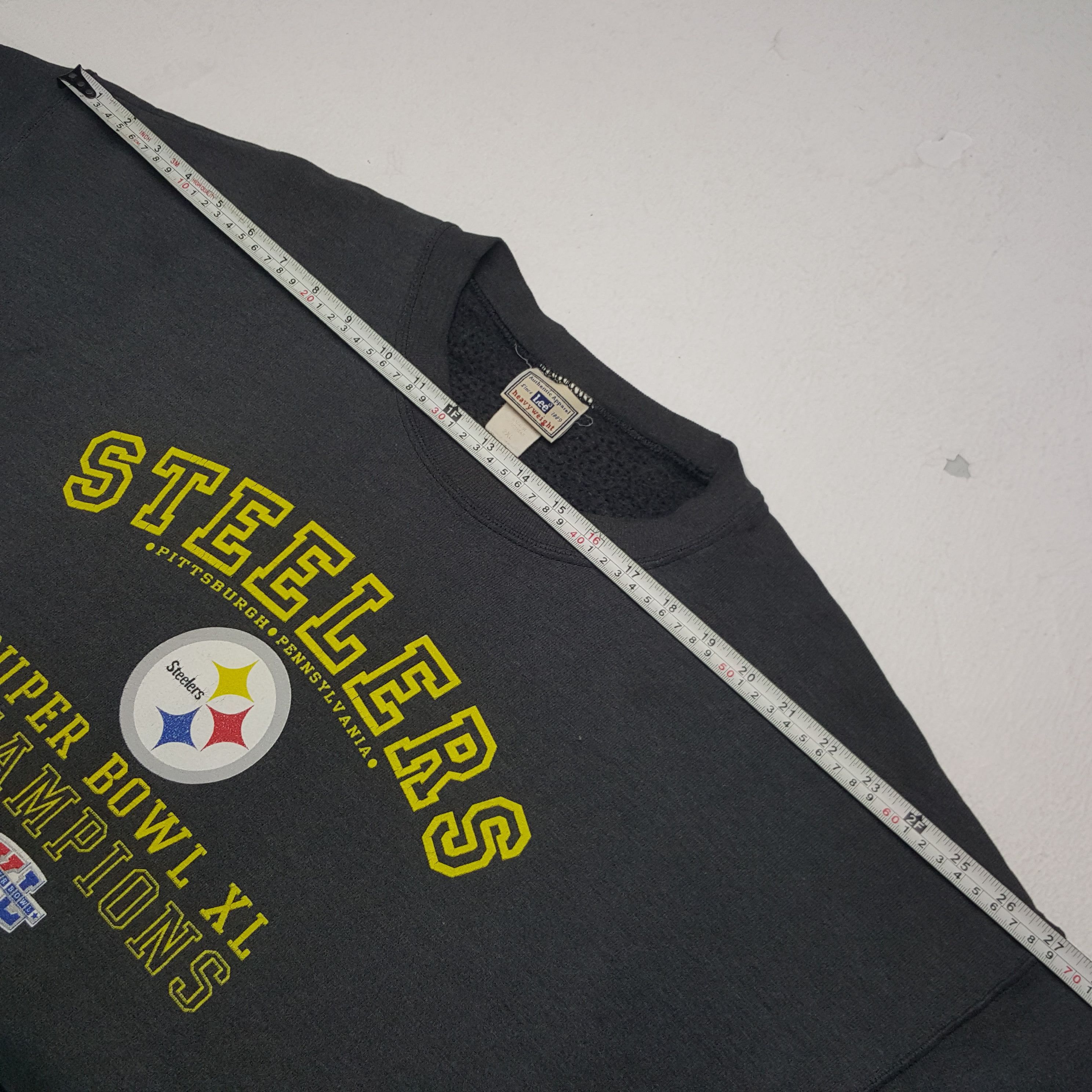 Lee × Vintage Vintage Lee x Steelers Super Bowl XL Champions Sweatshirt Size US XXL / EU 58 / 5 - 6 Thumbnail