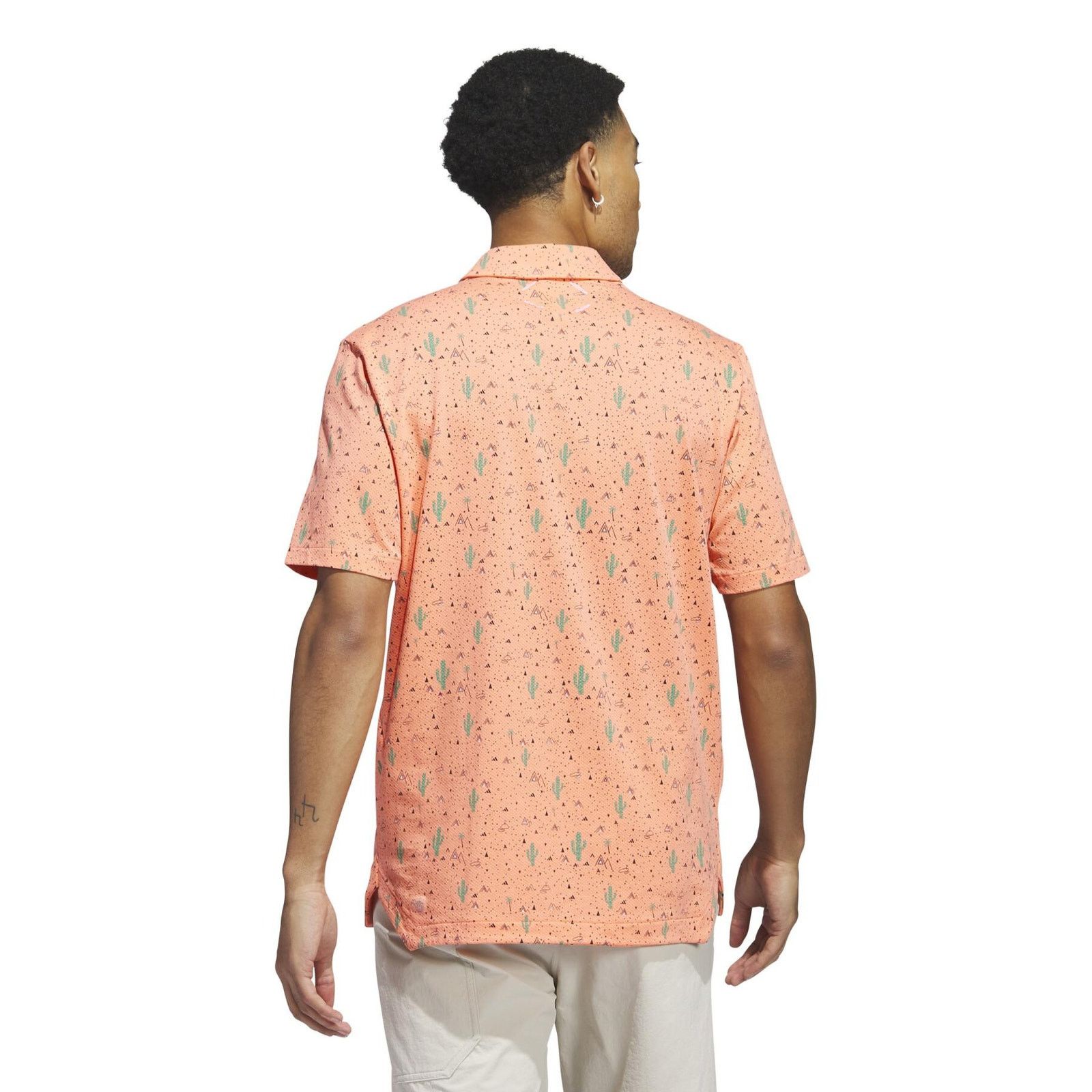 Adidas Adidas Adicross Golf Desert Button Up Shirt Men Medium Coral Size US M / EU 48-50 / 2 - 4 Thumbnail