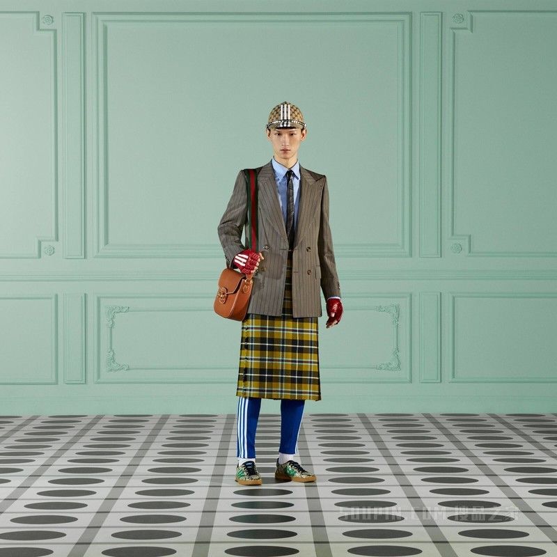 Gucci o1mt1gz0725 Striped Wool Formal Jacket in Multicolor Size US M / EU 48-50 / 2 - 2 Thumbnail