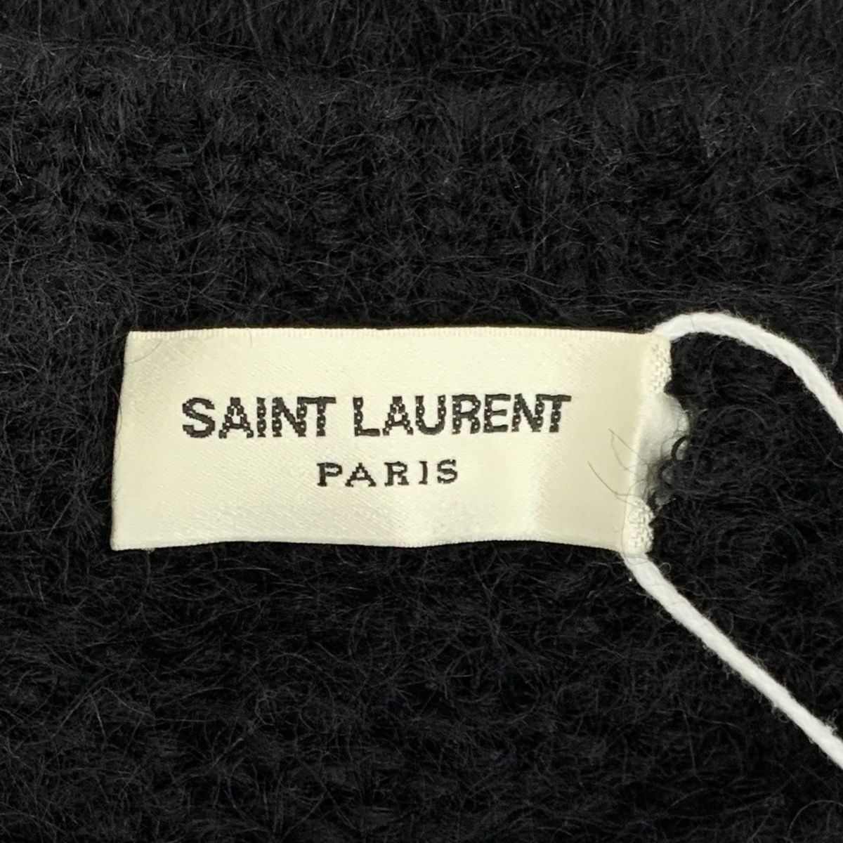 Yves Saint Laurent Yves Saint Laurent Logo Letter Mohair Knit Sweater K26WX Size S / US 4 / IT 40 - 6 Thumbnail