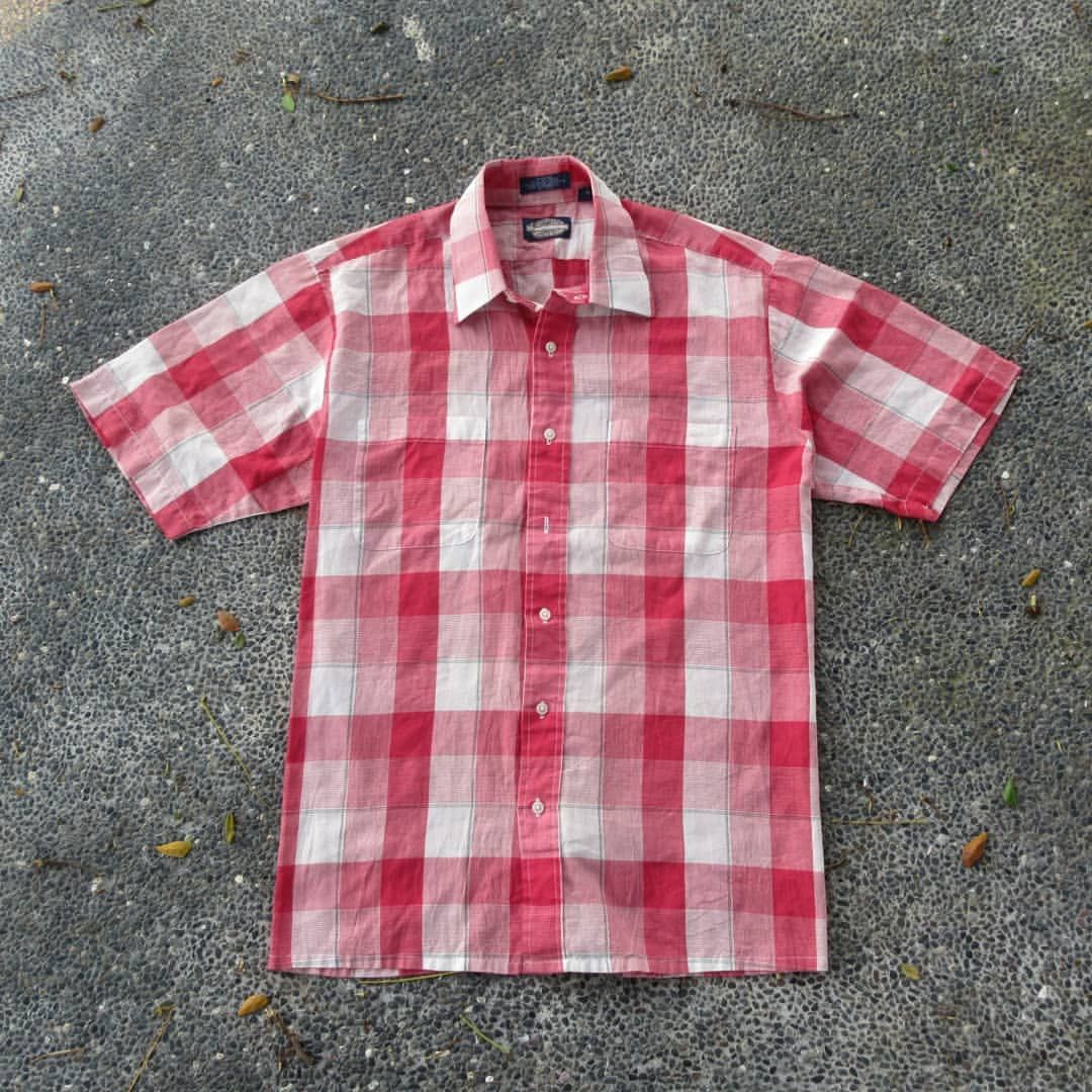 Big Mac × JCPenney × Vintage Vintage Jc Penney Towncraft Madrass Ivy league Shirt press Size US M / EU 48-50 / 2 - 1 Thumbnail