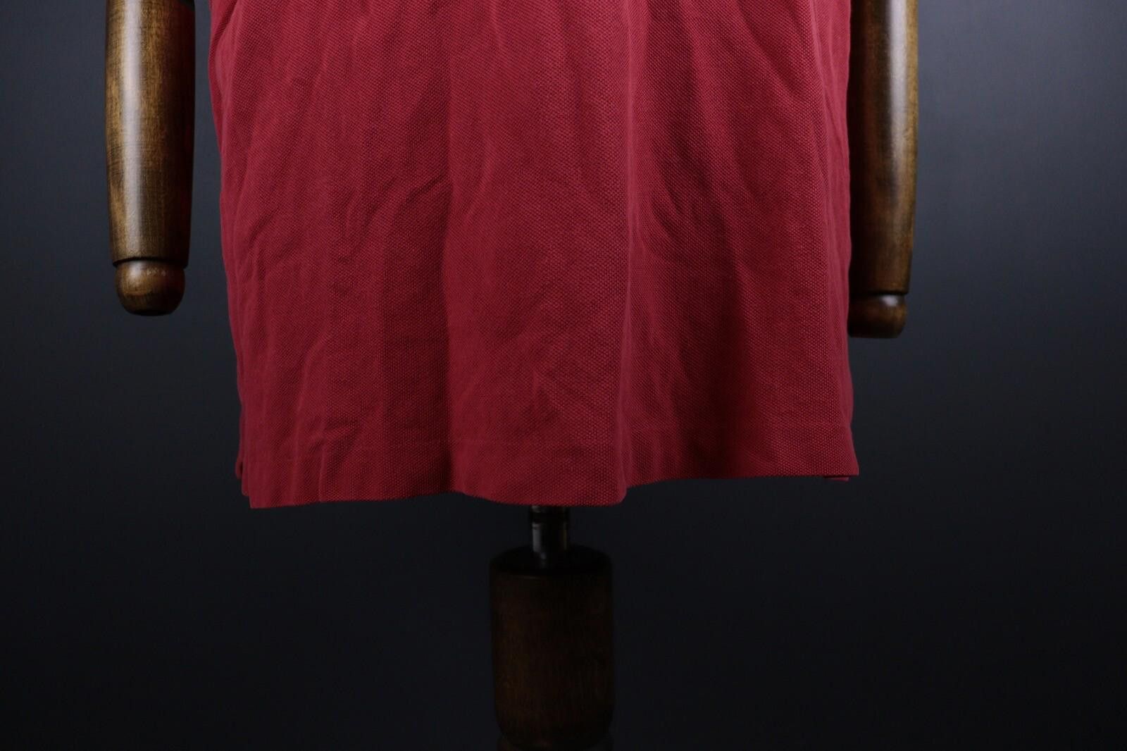 Lacoste Chemise Lacoste Red Summer Polo Shirt Size 8 / 3XL Size US XXL / EU 58 / 5 - 3 Thumbnail
