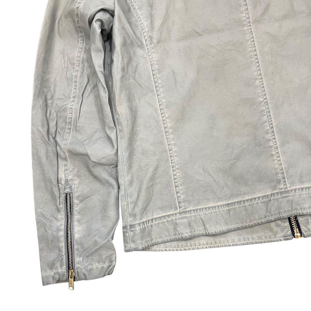 Zara Zara Man Cafe Racer Motorcycle Riding Bikers Zipper Jacket Size US XL / EU 56 / 4 - 11 Thumbnail