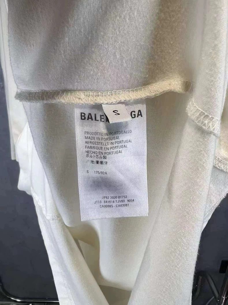 Balenciaga Balenciaga Logo Full LOGO Short Sleeve Size US S / EU 44-46 / 1 - 4 Thumbnail
