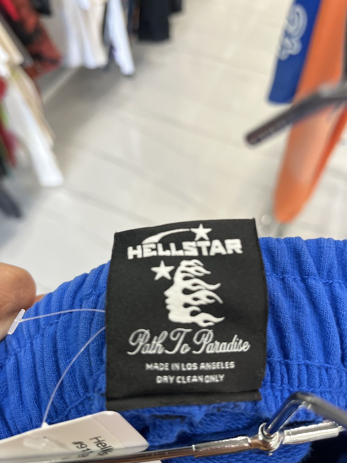 HELLSTAR Yoga sweatpants Blue Size US 36 / EU 52 - 4 Thumbnail