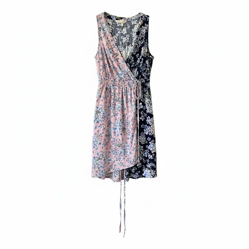 Other Sleeveless Floral Print Wrap Dress Midi Size M / US 6-8 / IT 42-44 - 1 Thumbnail
