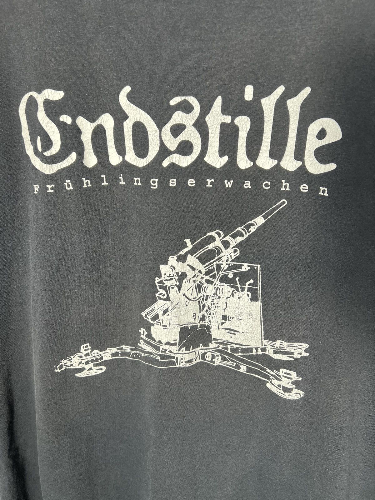 Vintage Endstille Dominanz Vintage Rare Metal Band Rock T-shirt Size US L / EU 52-54 / 3 - 2 Thumbnail