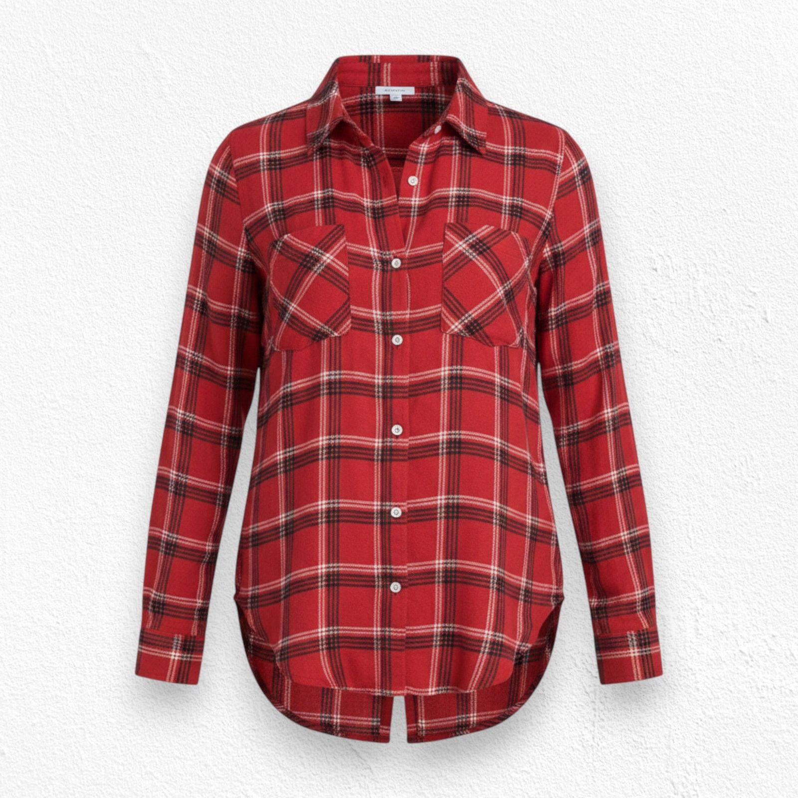 Lucky Brand Lucky Brand Red Plaid Flannel Button Up Top Size XS Size XS / US 0-2 / IT 36-38 - 1 Thumbnail