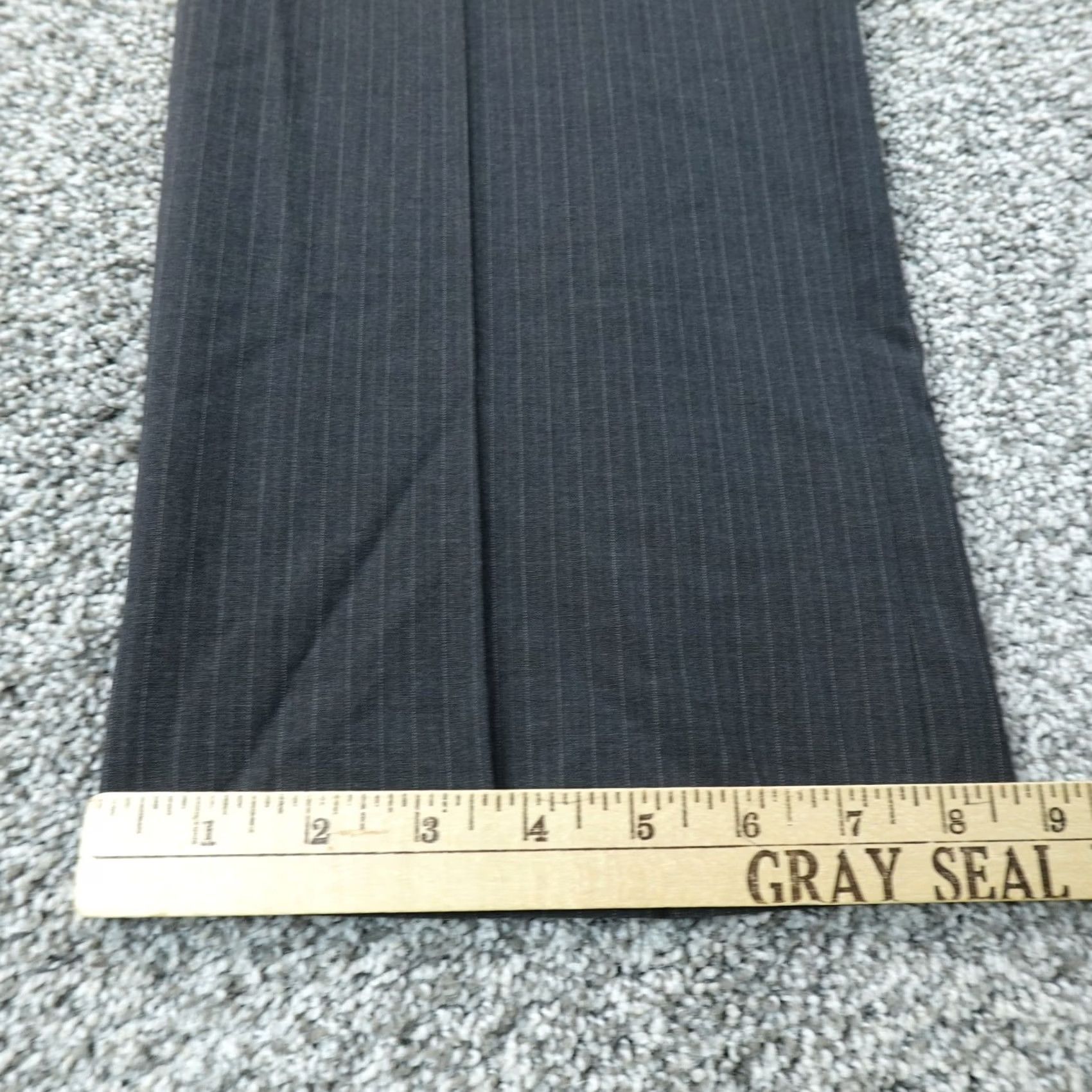 Banana Republic Banana Republic Pants Mens 33X32 Gray Wool Chino Trouser Dress Slacks Stretch Size US 33 - 2 Thumbnail