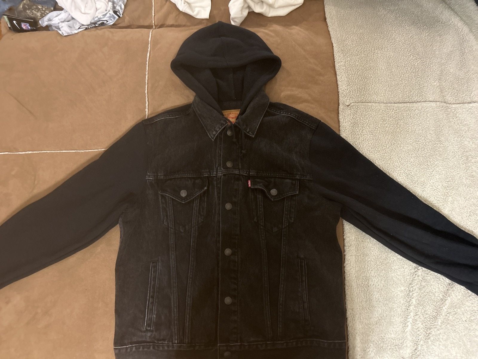 Levi's Levi’s Denim Hoodie Jacket Size US M / EU 48-50 / 2 - 2 Thumbnail