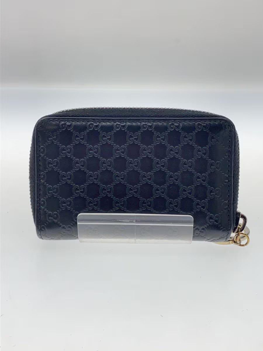 Gucci Gucci Micro Guccissima Leather Coin Case Black Size ONE SIZE - 2 Thumbnail