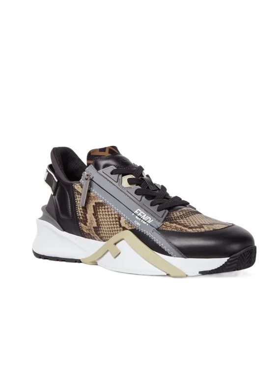 Fendi o1s1wg110226 Fendi Flow Sneakers in Multicolor Size US 8 / EU 41 - 2 Thumbnail