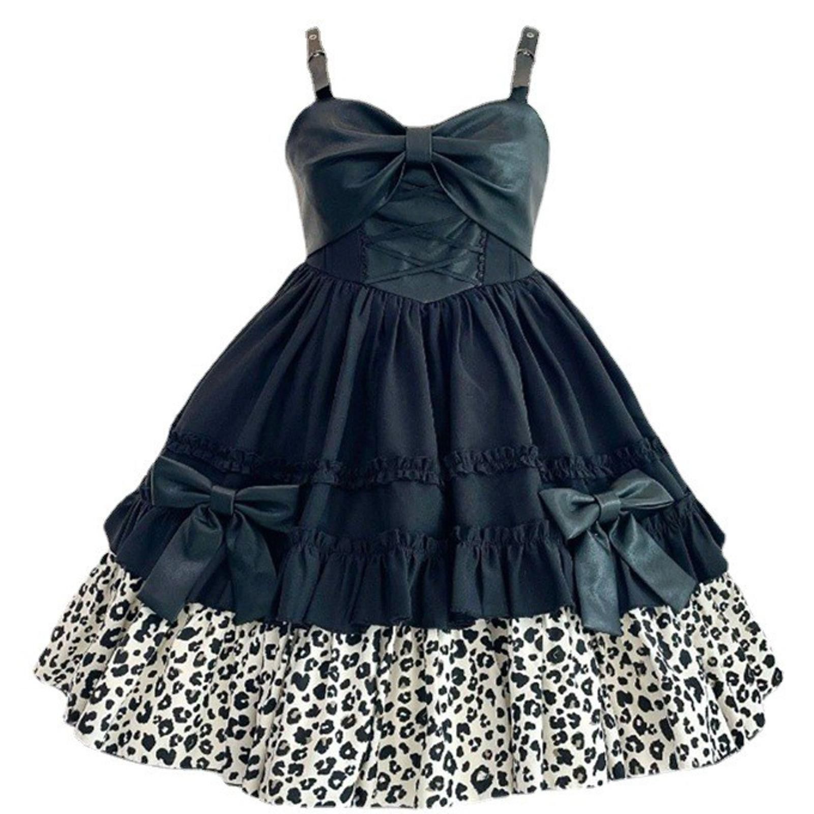 The Unbranded Brand goth y2k dress Size ONE SIZE - 1 Thumbnail