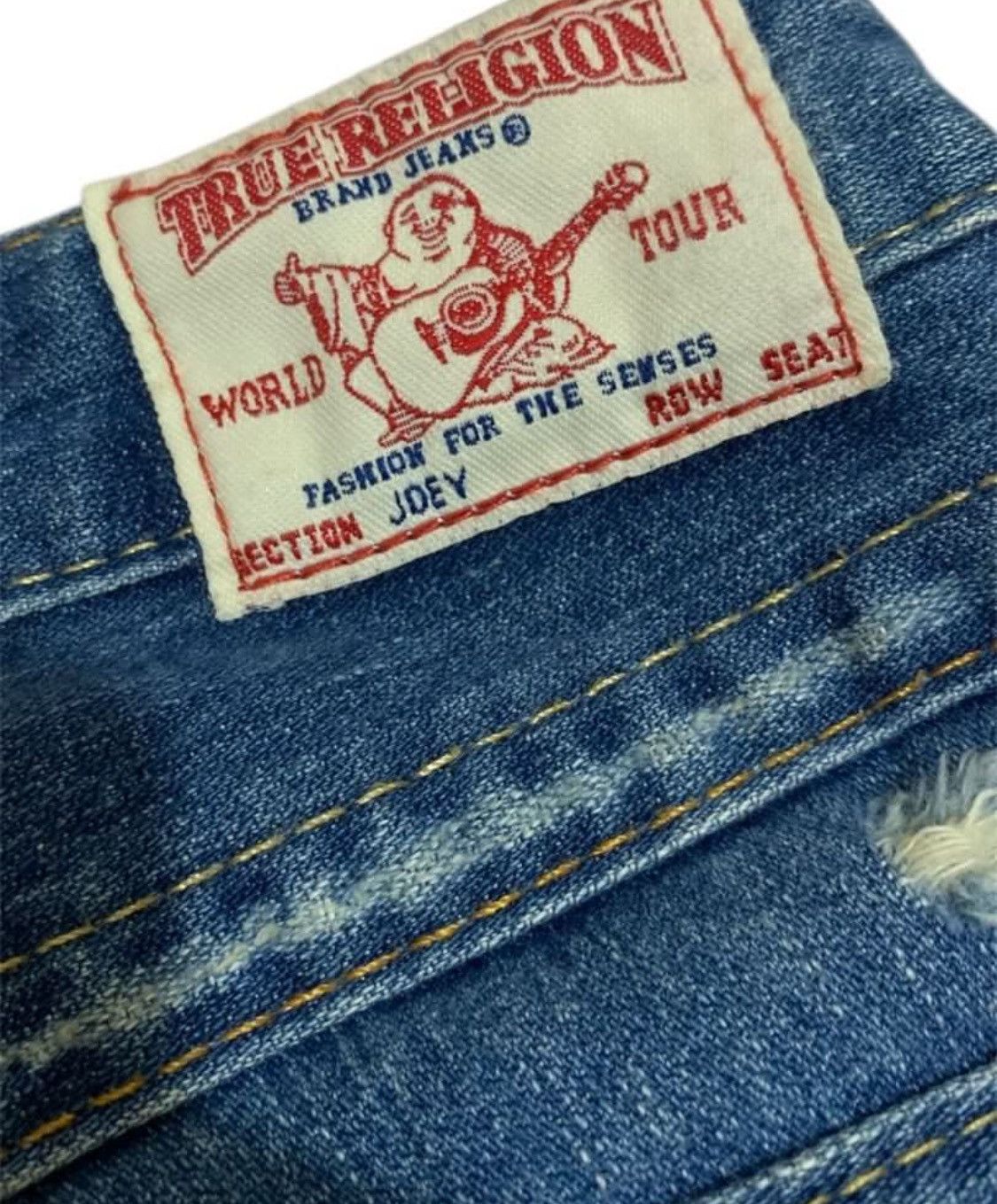 True Religion Flared True Religion patchwork blue jeans Size US 28 / EU 44 - 5 Thumbnail