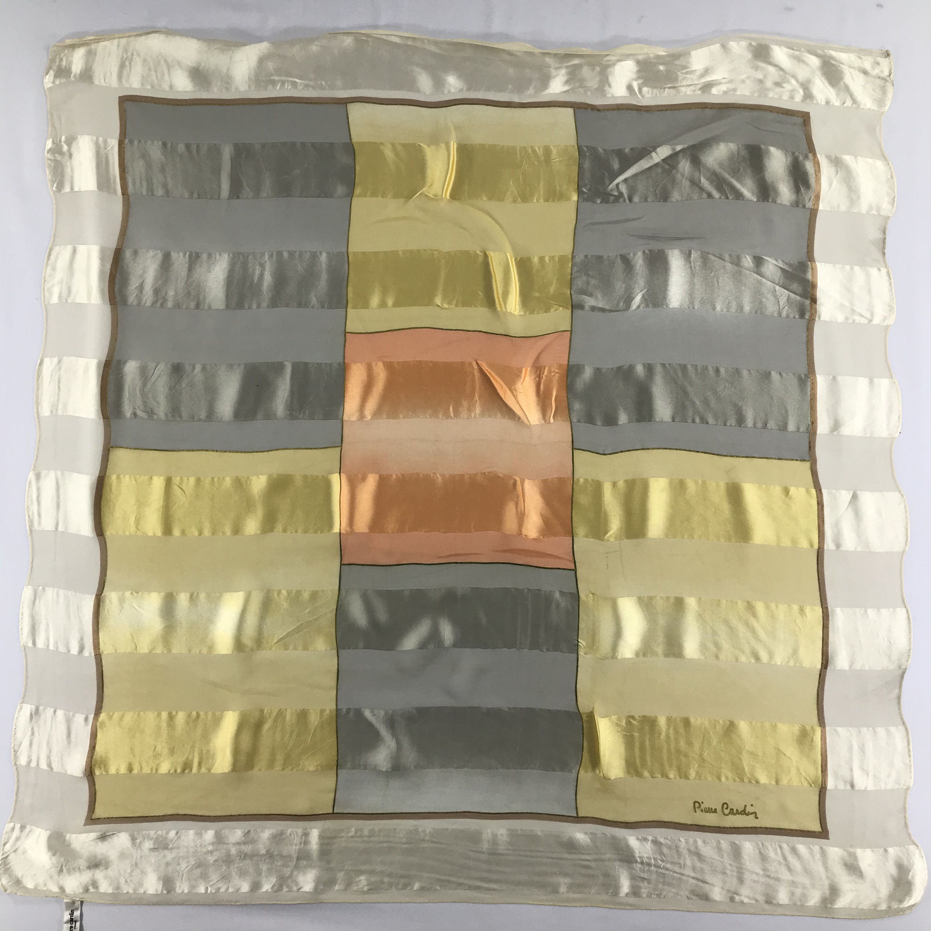 Pierre Cardin Vintage Pierre Cardin Silk Scarf Size ONE SIZE - 2 Thumbnail