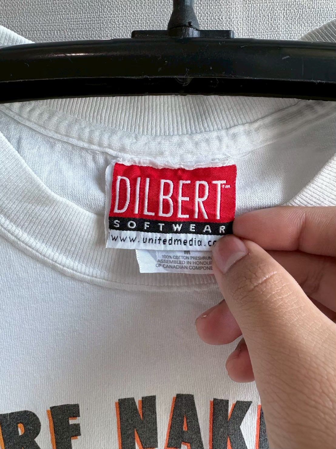 Other DILBERT 2000s Vintage T-Shirt Size US XS / EU 42 / 0 - 4 Thumbnail