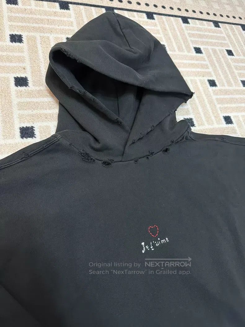 Balenciaga Balenciaga Letter Embroidered Sweatshirt Black Size US M / EU 48-50 / 2 - 2 Thumbnail