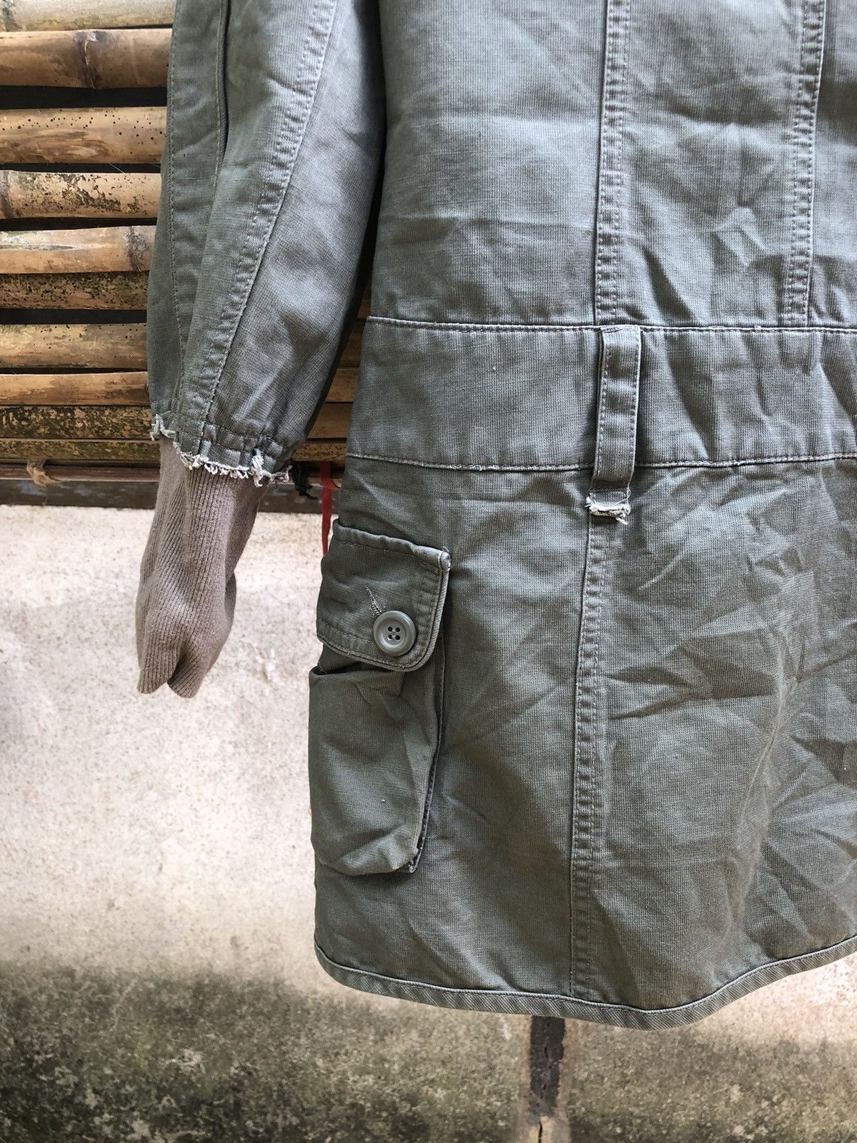 Japanese Brand × Vintage Vintage Japanese Brands Spinash Army Jacket Size M / US 6-8 / IT 42-44 - 15 Thumbnail