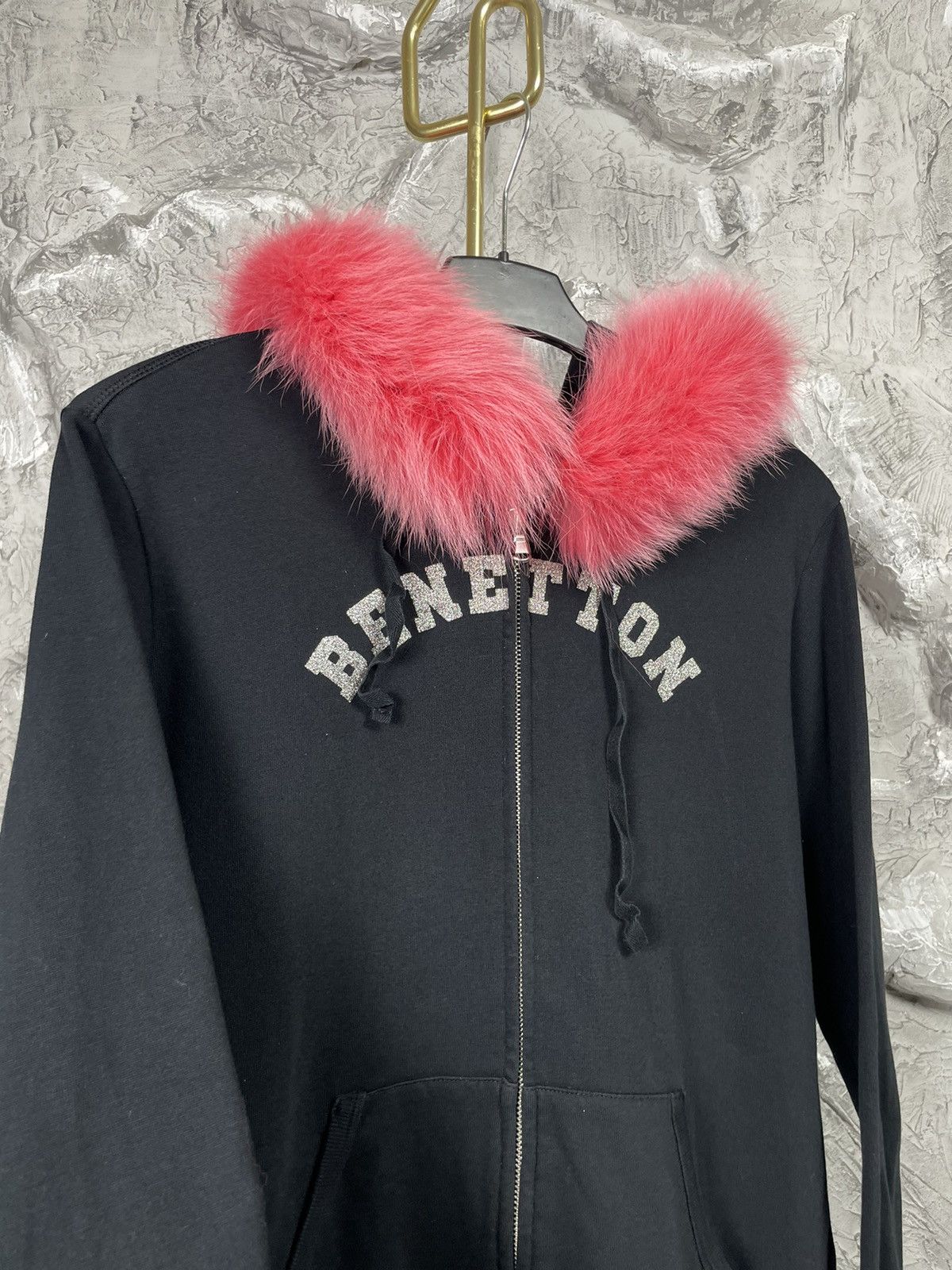 Hysteric Glamour × If Six Was Nine × Japanese Brand Y2K Punk Glamour Logo Fur Zip Hoodie Japanese LGB Style Size US M / EU 48-50 / 2 - 3 Thumbnail