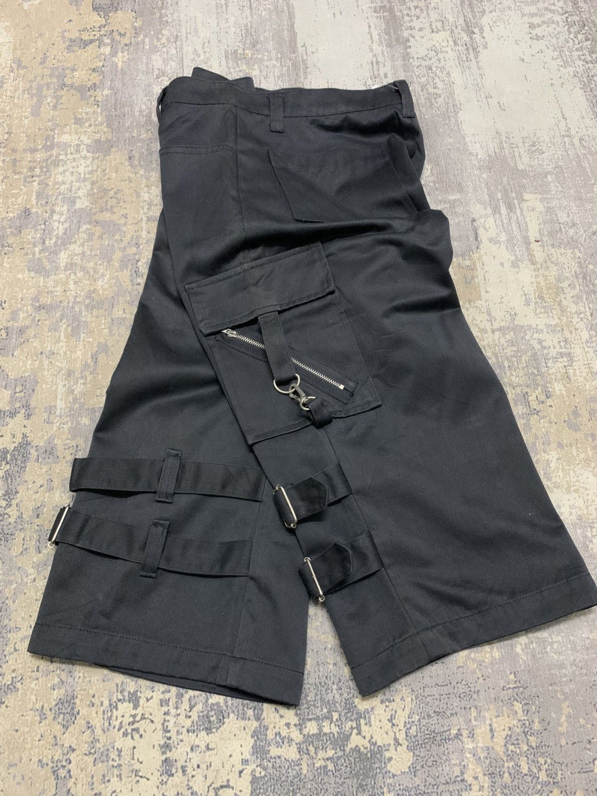 Japanese Brand Fromm Japan Archive Harajuku Punk Tactical Pants M Size US 31 - 11 Thumbnail