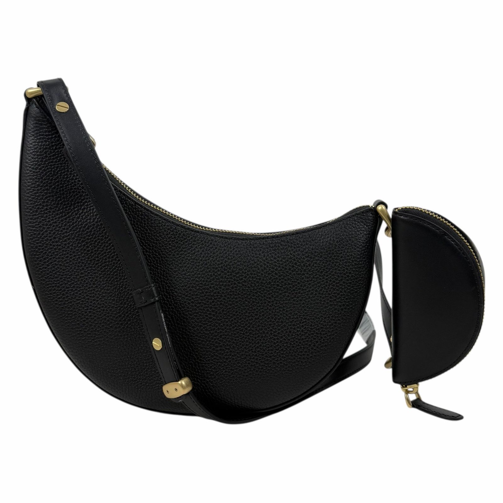 Kate Spade Kate Spade Duo Small Pebbled Leather Crossbody Bag Black Size ONE SIZE - 8 Thumbnail