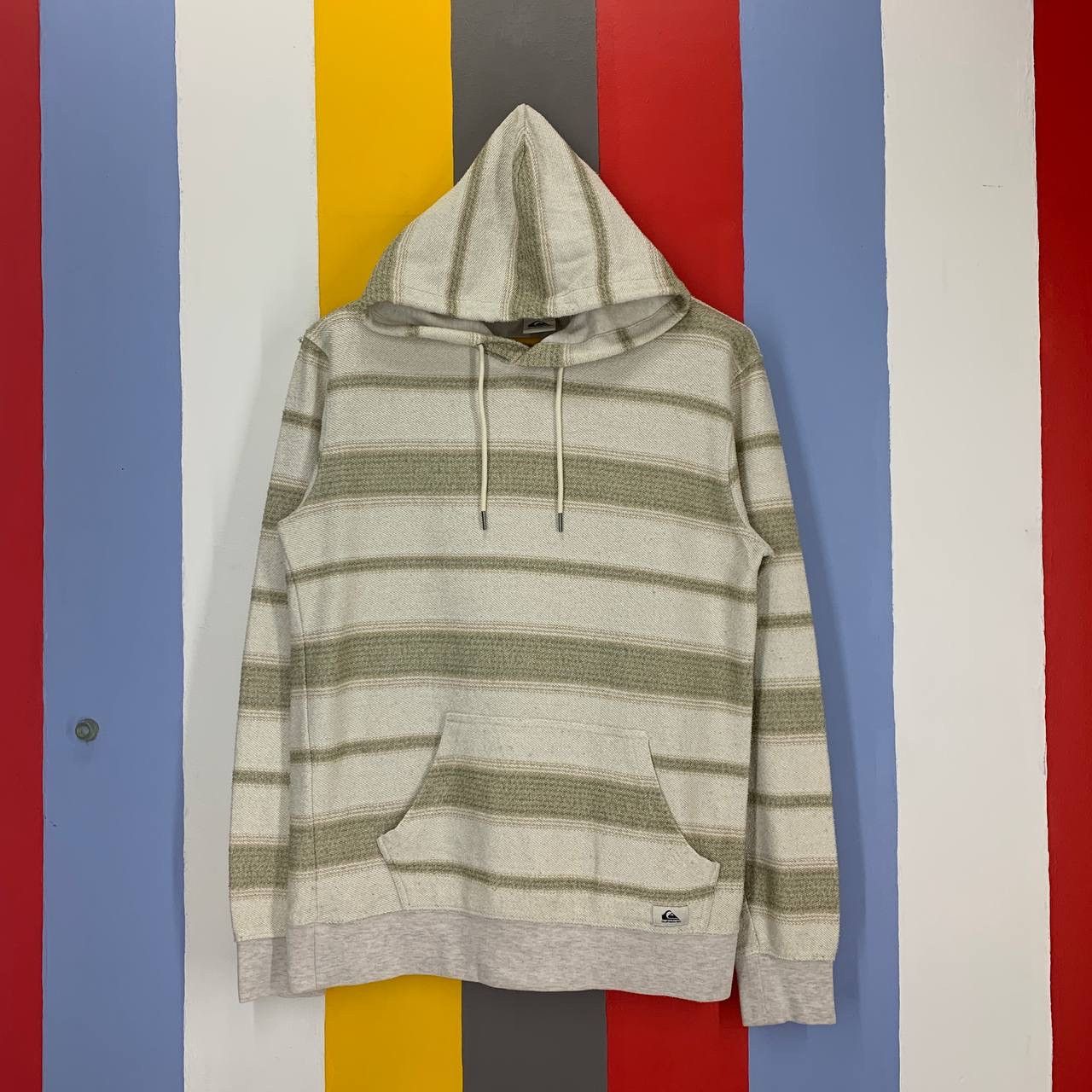 Quiksilver QUIKSILVER Stripe Zipper Hoodie #2402-13x Size US M / EU 48-50 / 2 - 1 Thumbnail