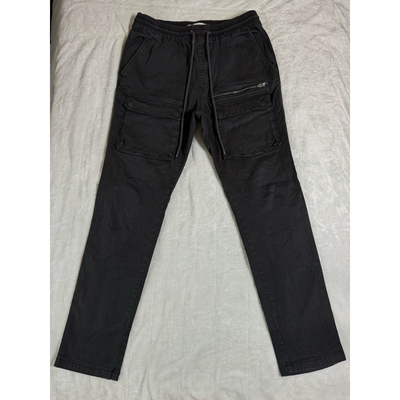 Pacsun PacSun Utility Black Slim Cargo Light Gray Jogger Men’s M Size US 30 / EU 46 - 1 Thumbnail