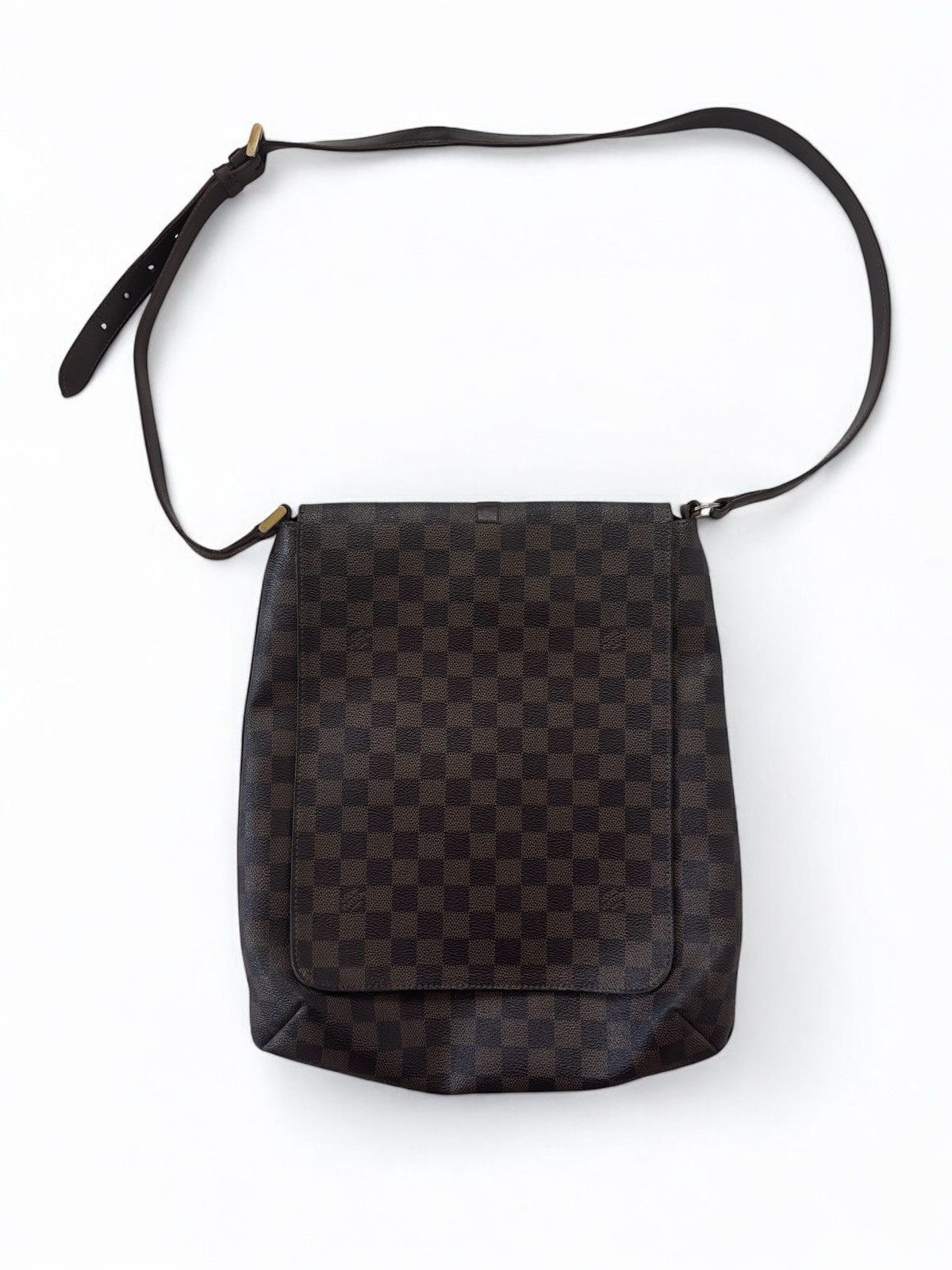 Louis Vuitton Louis Vuitton Damier leather messenger bag Size ONE SIZE - 1 Thumbnail