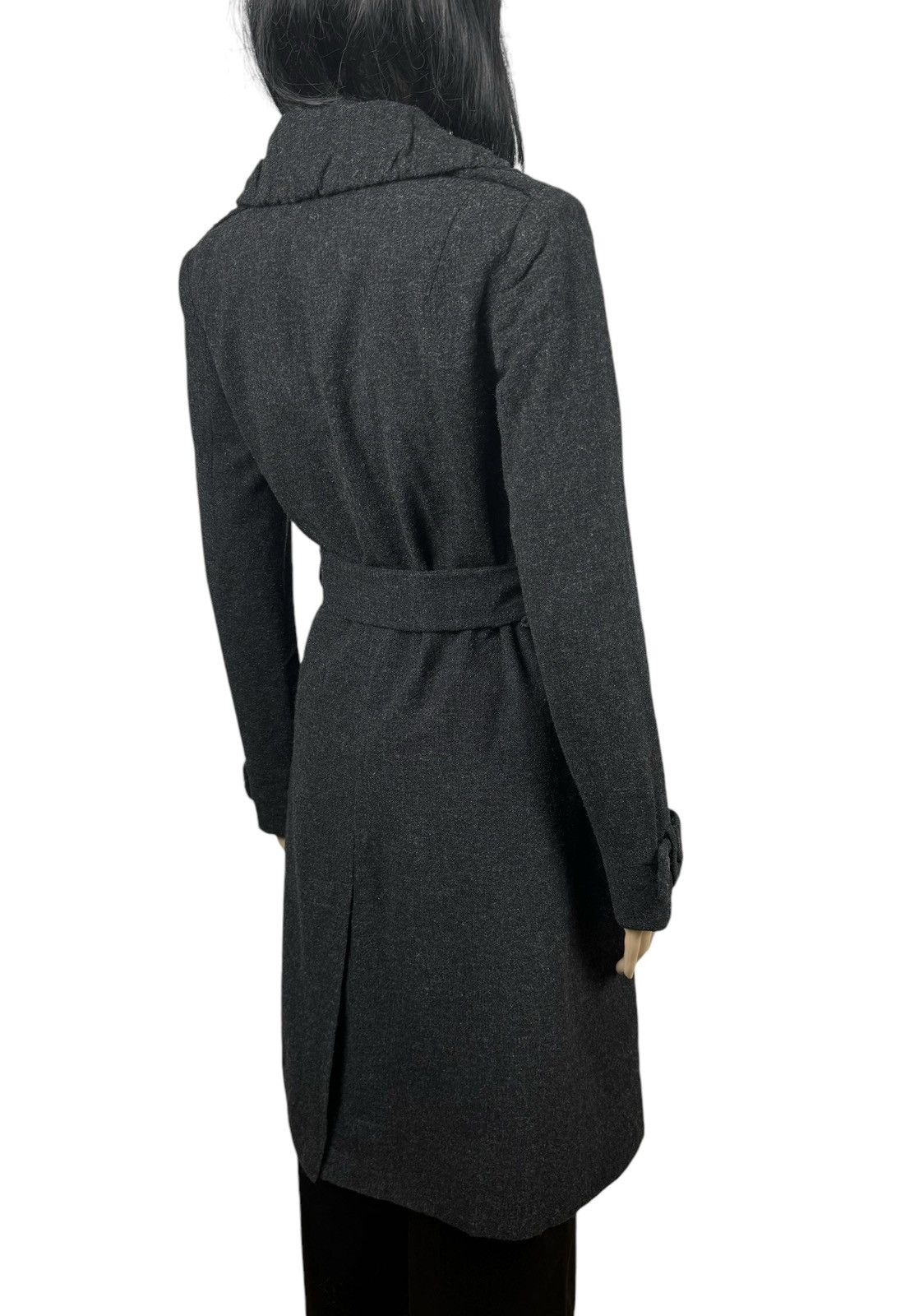 Allsaints AllSaints Wool Overcoat Belted size 6 Size XS / US 0-2 / IT 36-38 - 9 Thumbnail