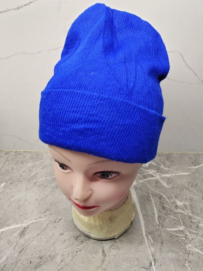 Japanese Brand Unknown Japanese Plain Style Beanie Size ONE SIZE - 2 Thumbnail