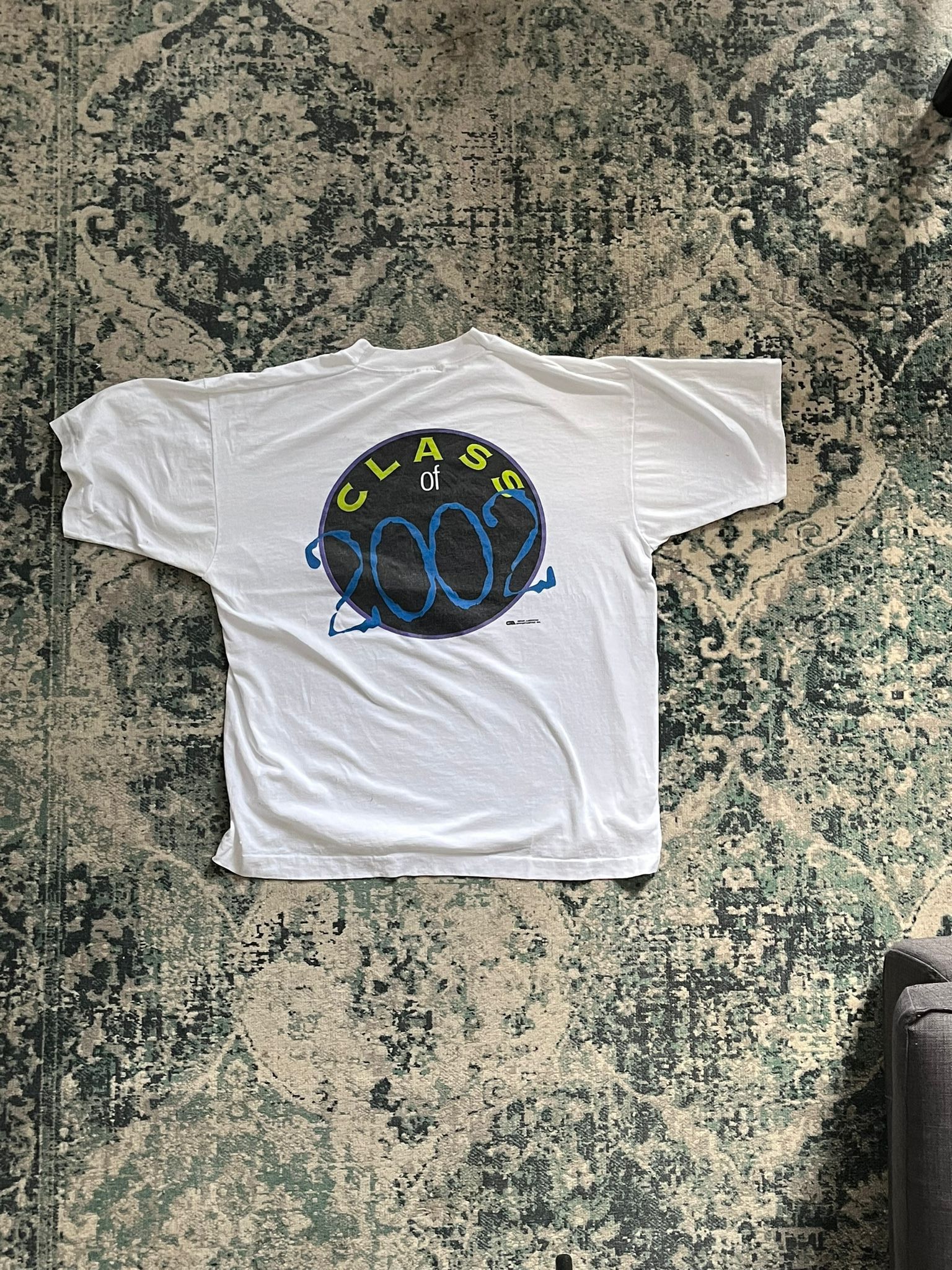 Vintage Vintage Shirt with backprint Size US XL / EU 56 / 4 - 2 Thumbnail