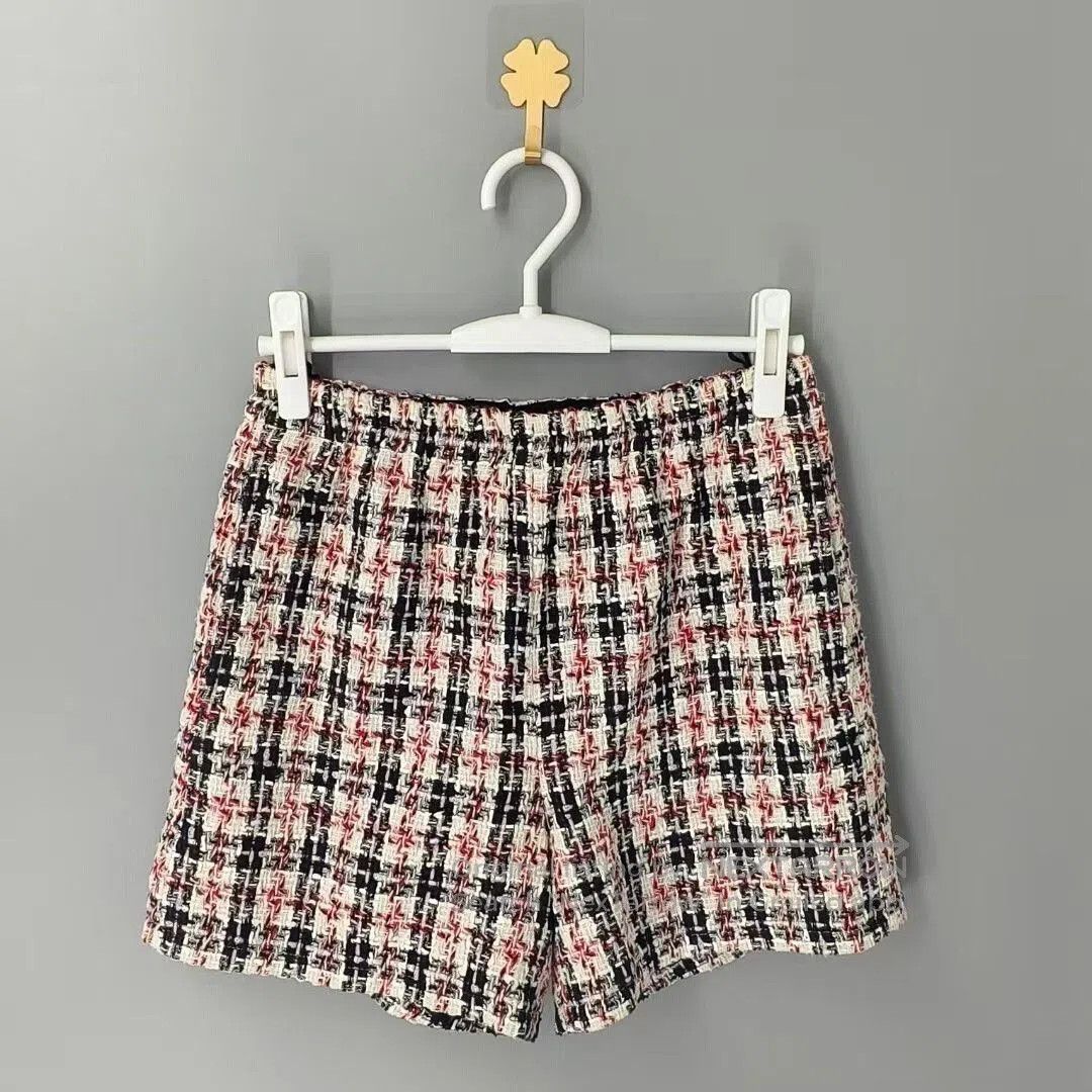 Gucci Gucci Woven Checkered Shorts Size 42. Size 41" - 1 Thumbnail