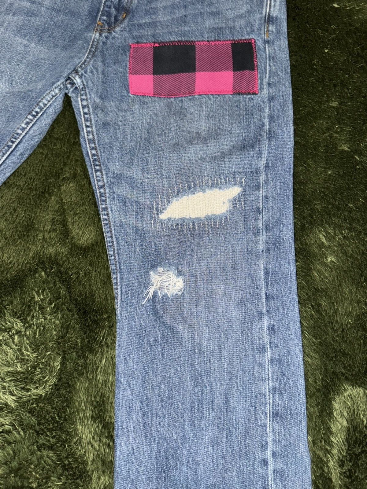 Tommy Hilfiger [M] Tommy Hilfiger japan repair detail washed denim pants Size US 34 / EU 50 - 7 Thumbnail