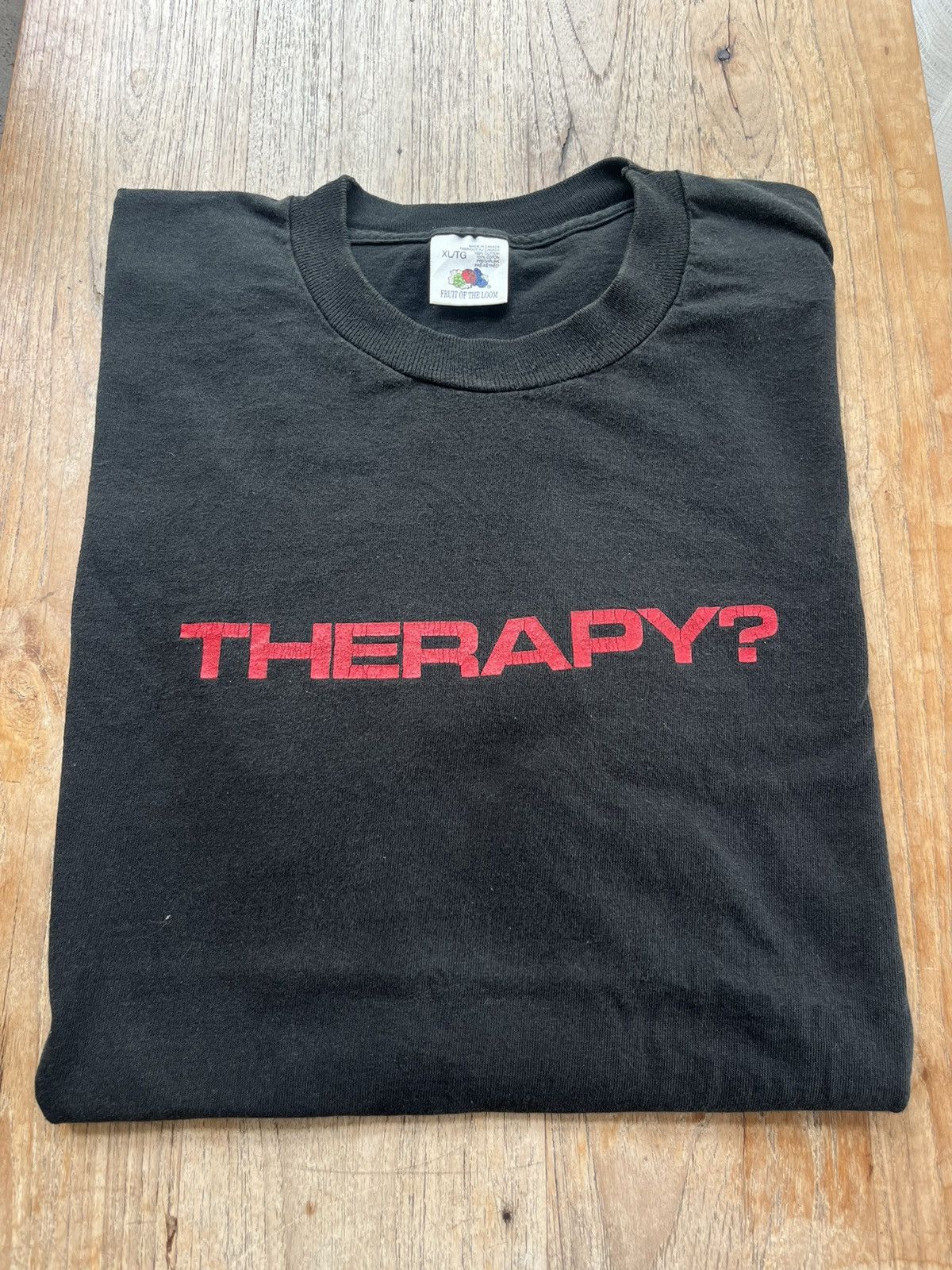 Band Tees × Vintage Vintage THERAPY? Alternative Metal Band 90’s T-shirt Size US XL / EU 56 / 4 - 1 Thumbnail