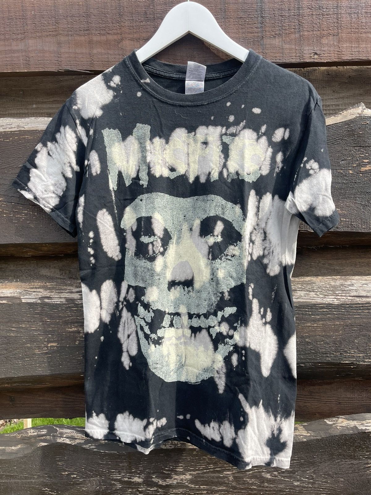 Band Tees × Japanese Brand × Misfits Y2K Misfits tie dye perfect fit bog print t-shirt tee glenn Size US S / EU 44-46 / 1 - 1 Thumbnail