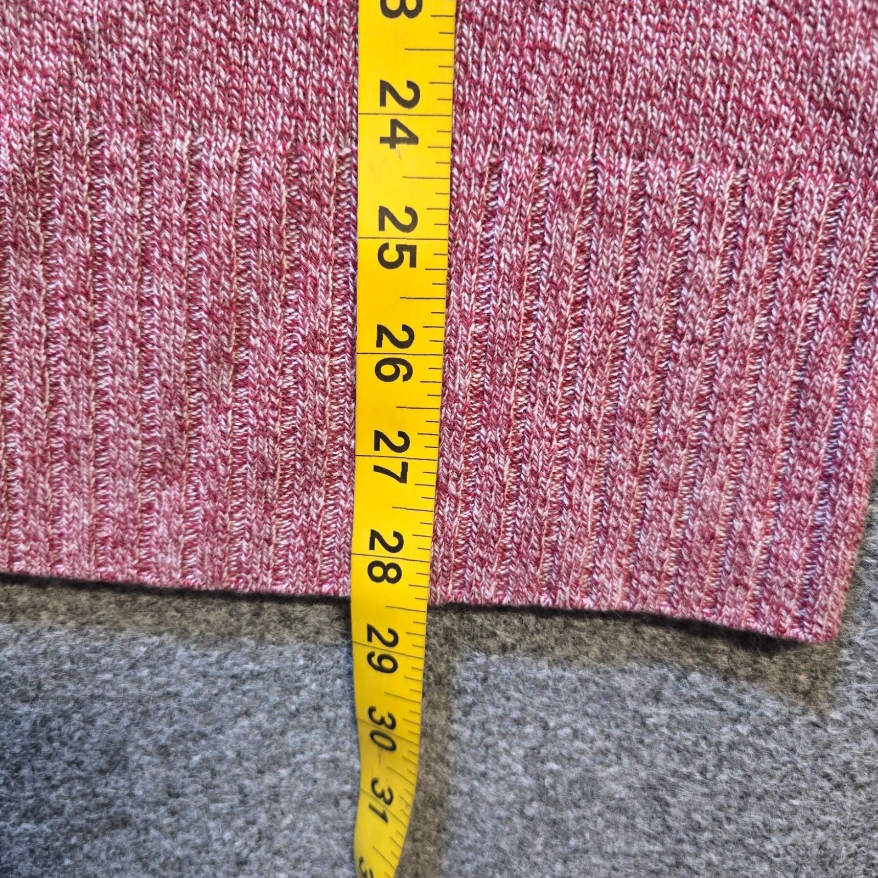 Athleta Athleta Sweater Women XXS Pink Vital V Neck Wool Cashmere Casual Comfort Pullover Long Sleeve Knit Size XXS / US 00 / IT 34 - 7 Thumbnail