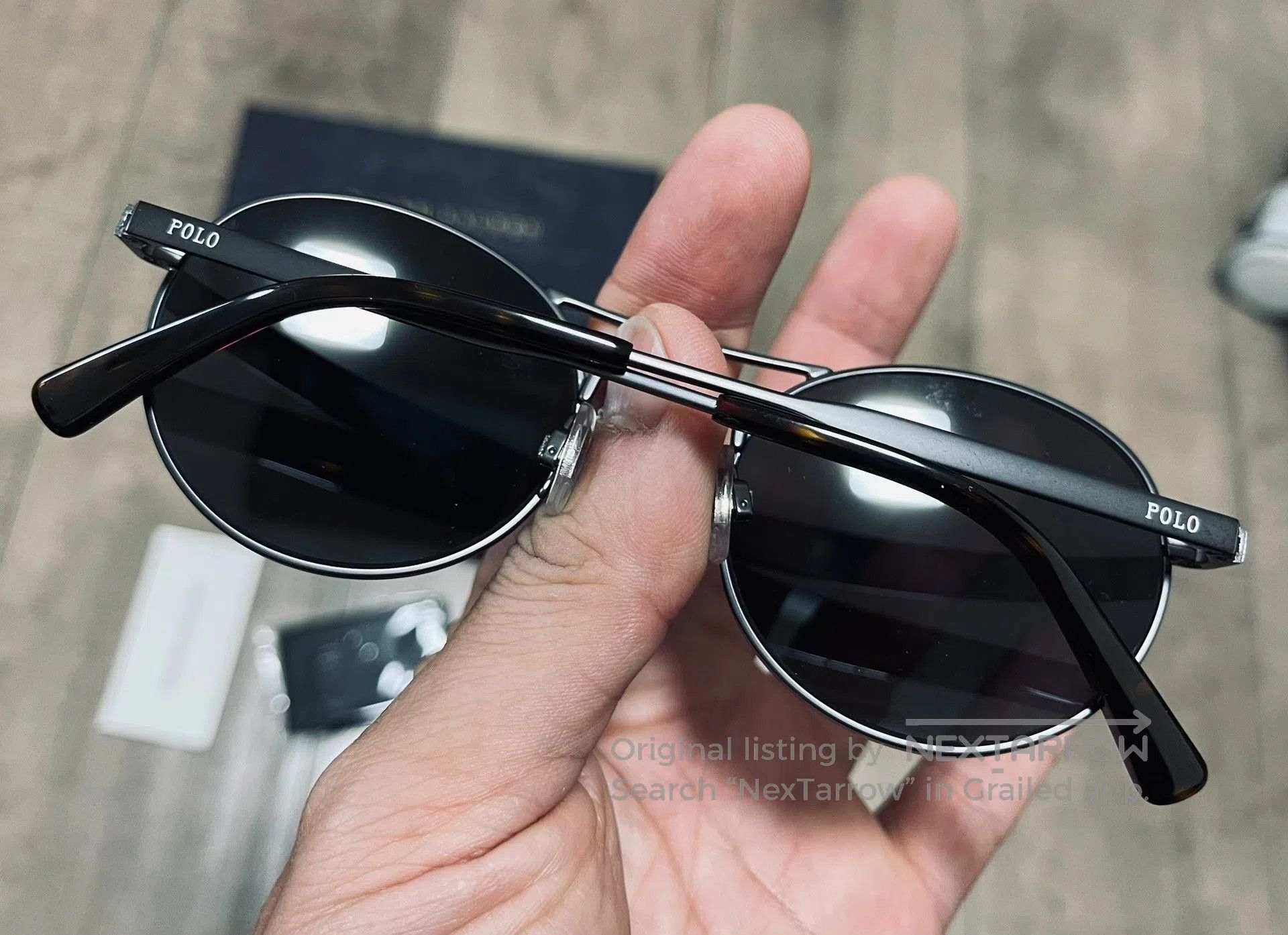 RRL Ralph Lauren Ralph Lauren Aviator Sunglasses. Size ONE SIZE - 3 Thumbnail